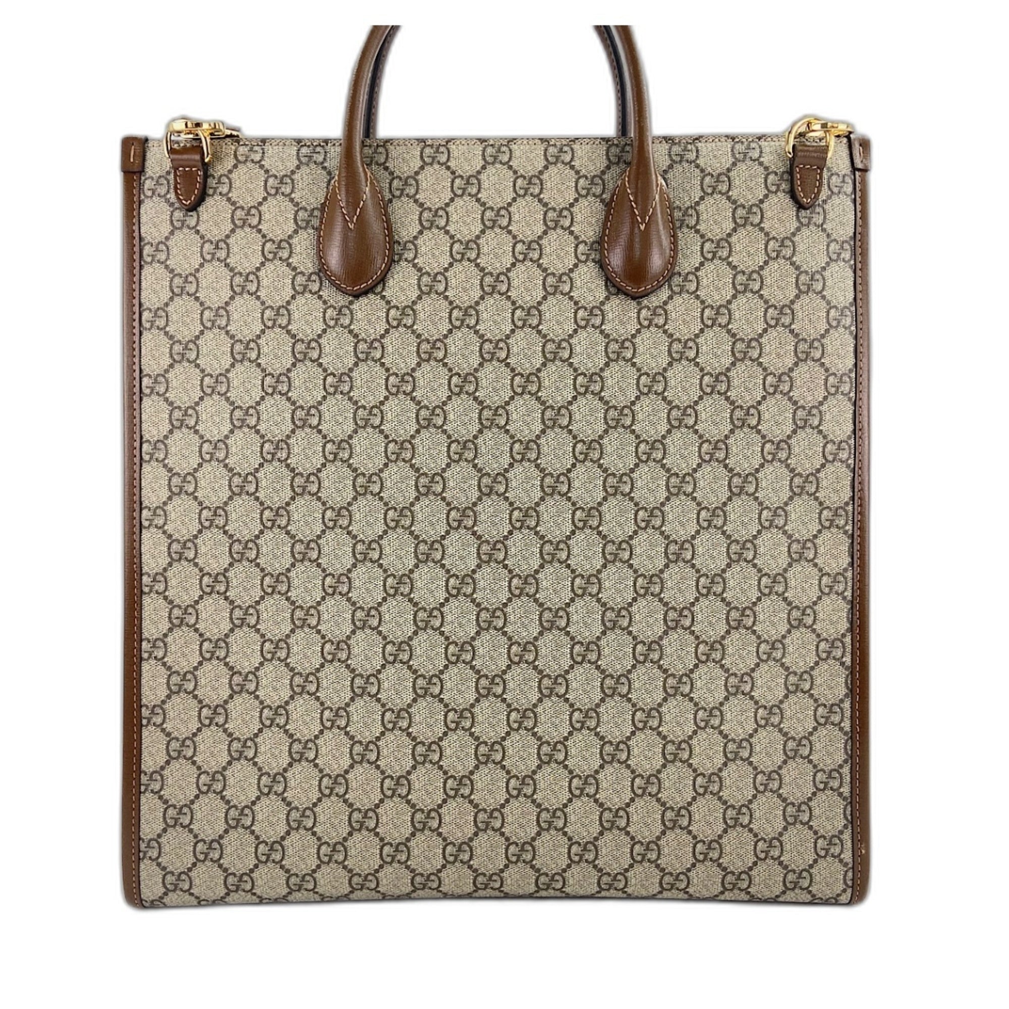 Gucci Brown Tote Bag (Pre-Owned)