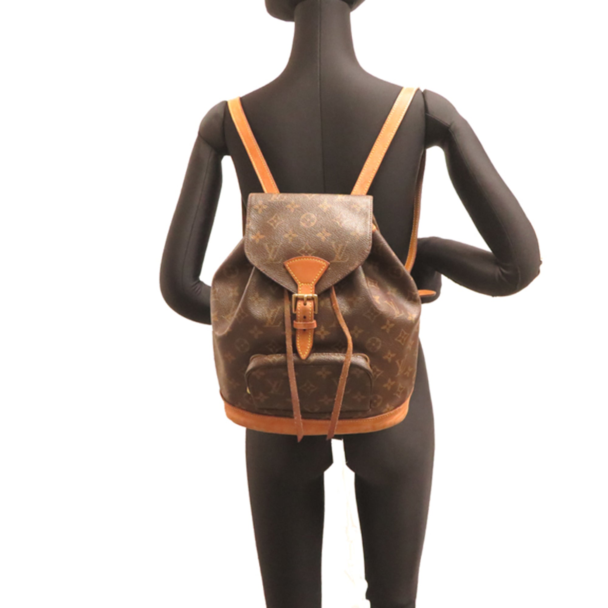 Louis Vuitton Brown Monogram Backpack (Pre-Owned)