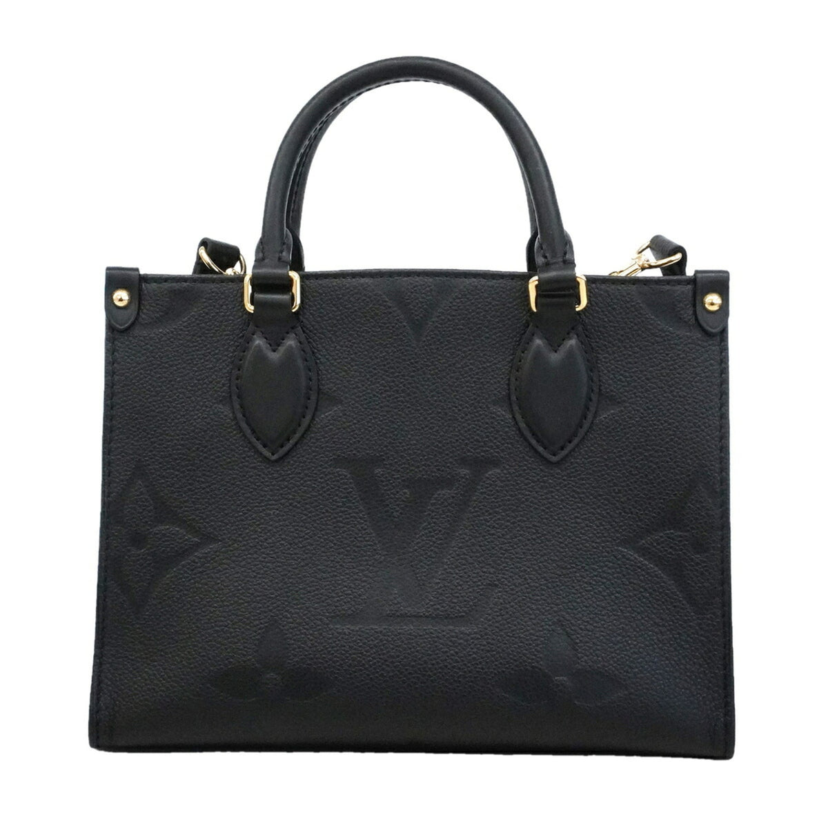 Louis Vuitton Noir Handbag (Pre-Owned)