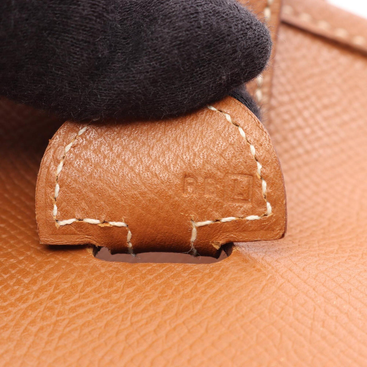 Hermes Brown Epsom Leather Handbag Shoulder Bag (Pre-Owned)