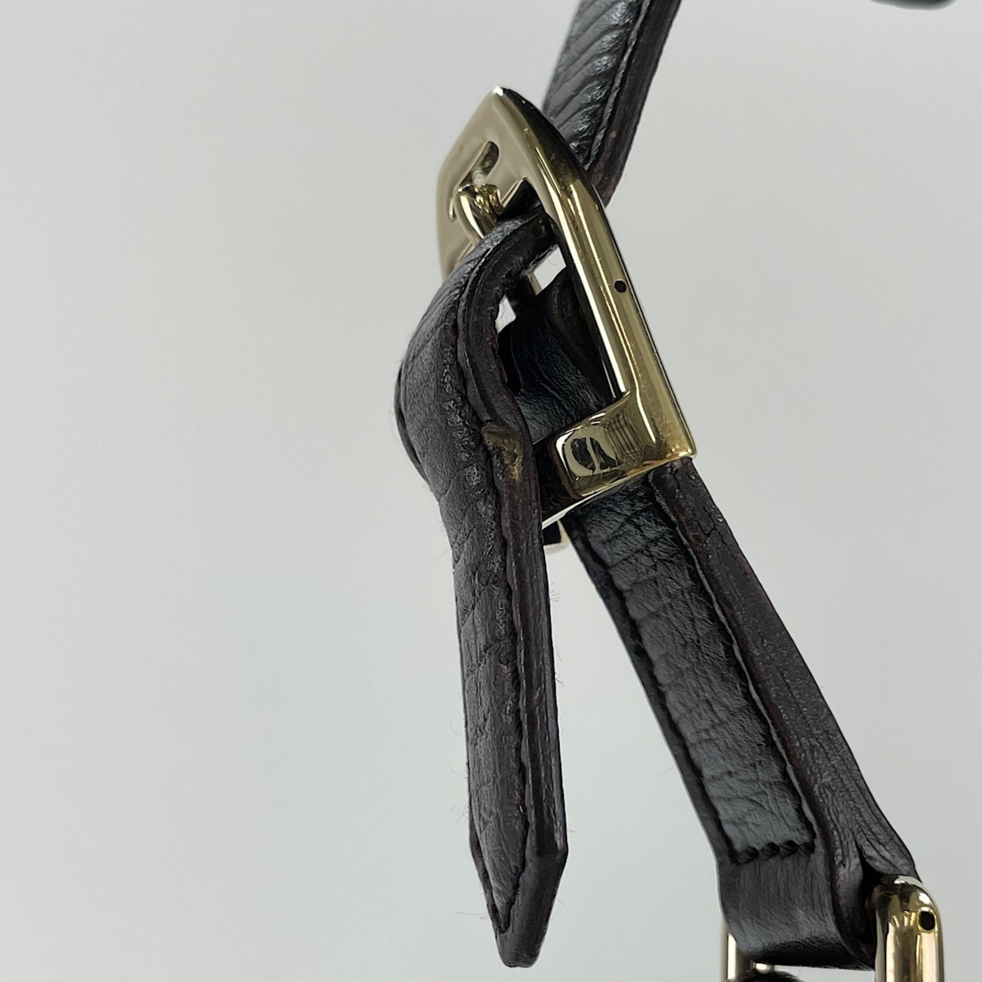 Gucci Sherry Line Brown Shoulder Bag (Pre-Owned)