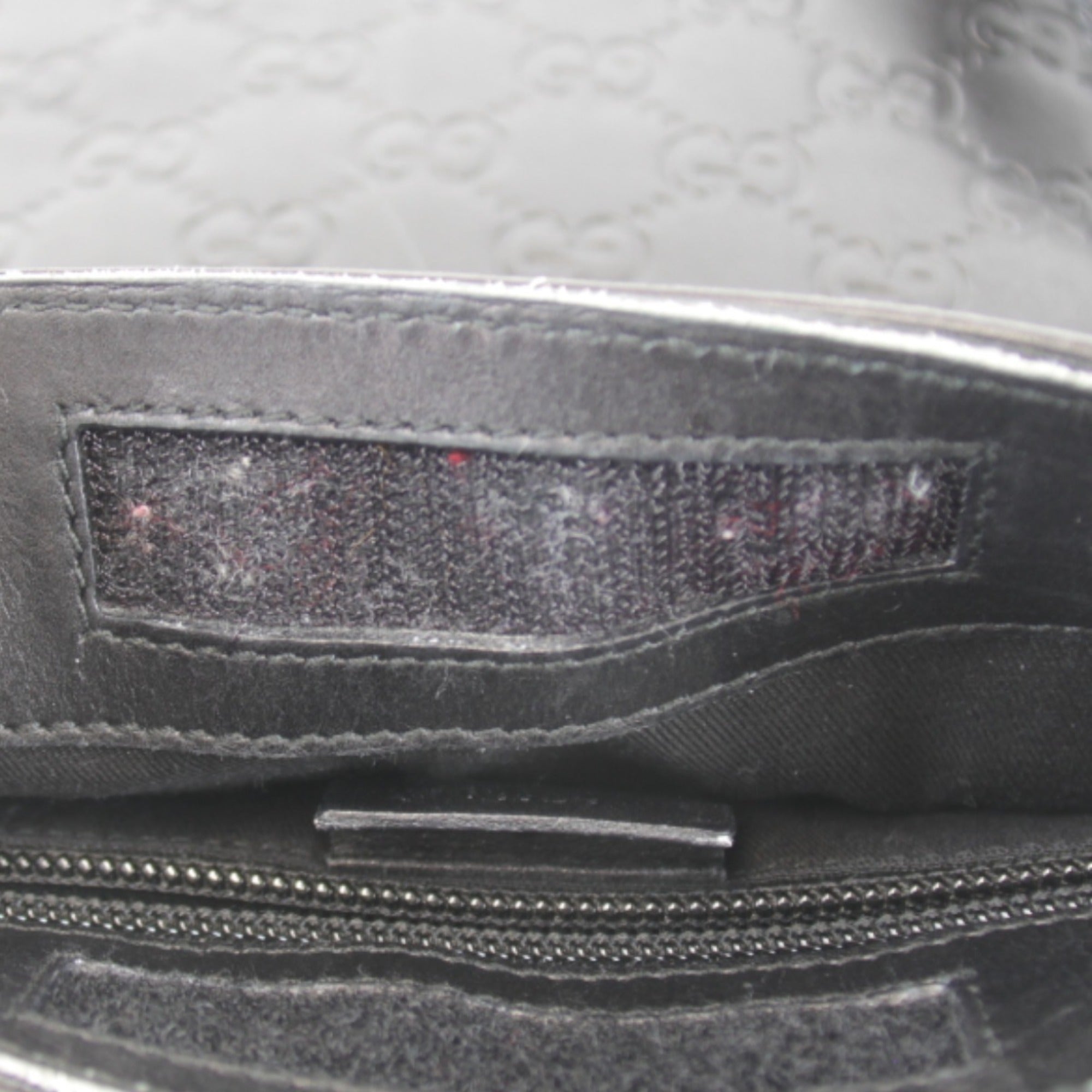Gucci Black Leather Shoulder Bag (Pre-Owned)