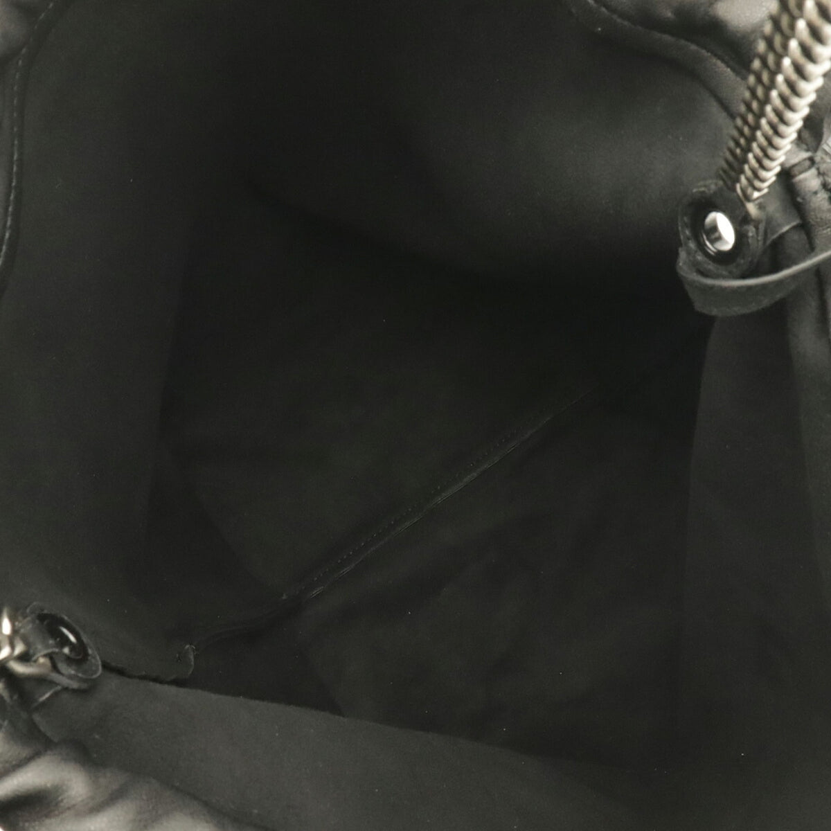 Yves Saint Laurent Black Leather Shoulder Bag (Pre-Owned)