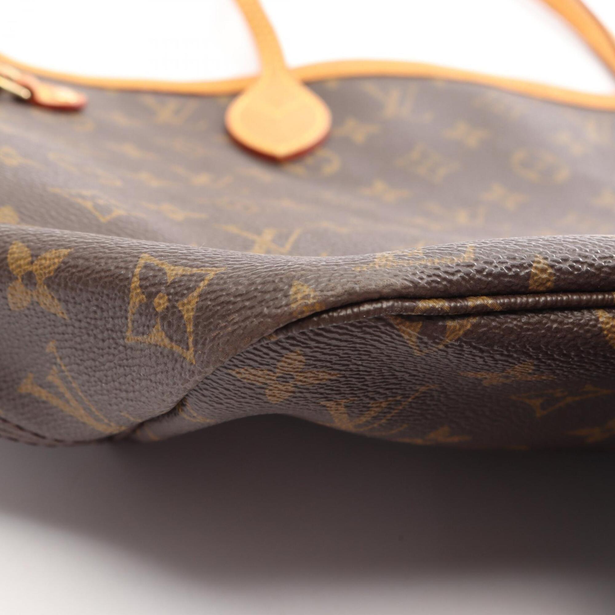 Louis Vuitton Brown Pvc Leather Handbag Tote Bag (Pre-Owned)
