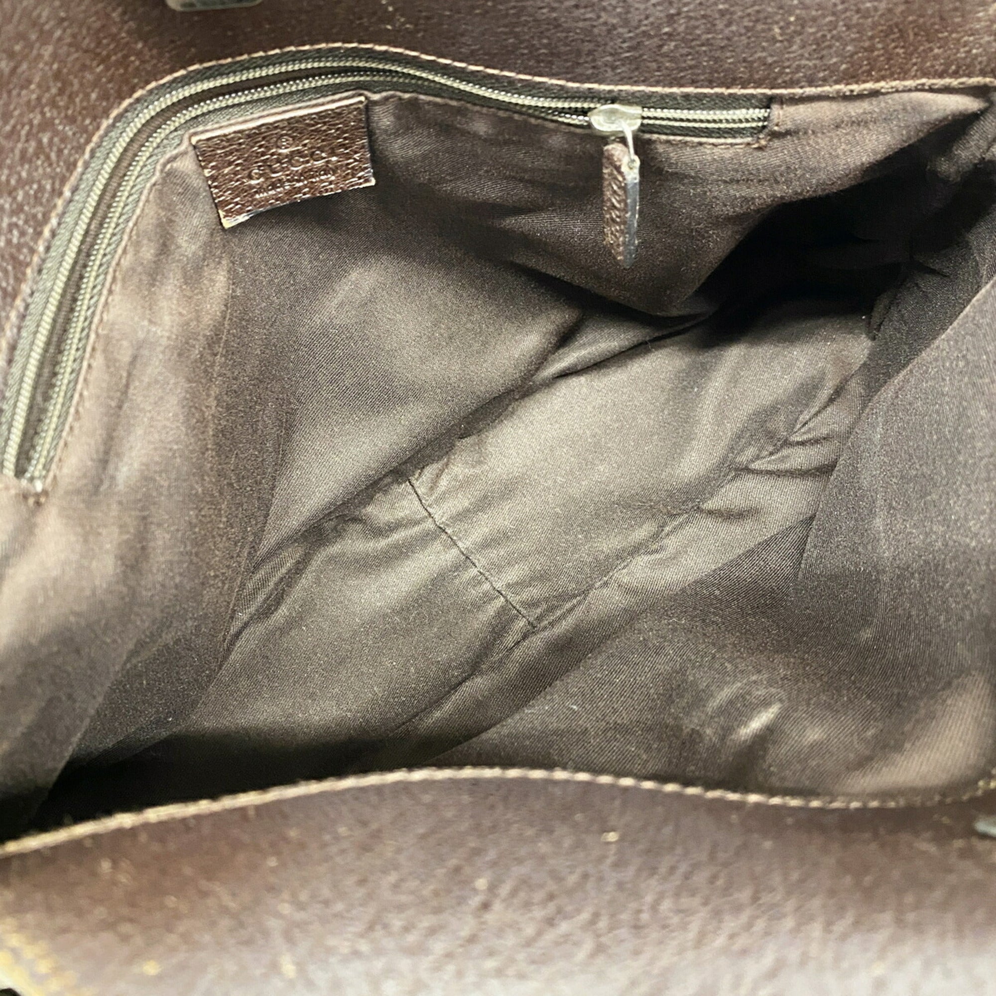 Gucci Beige Canvas Handbag (Pre-Owned)