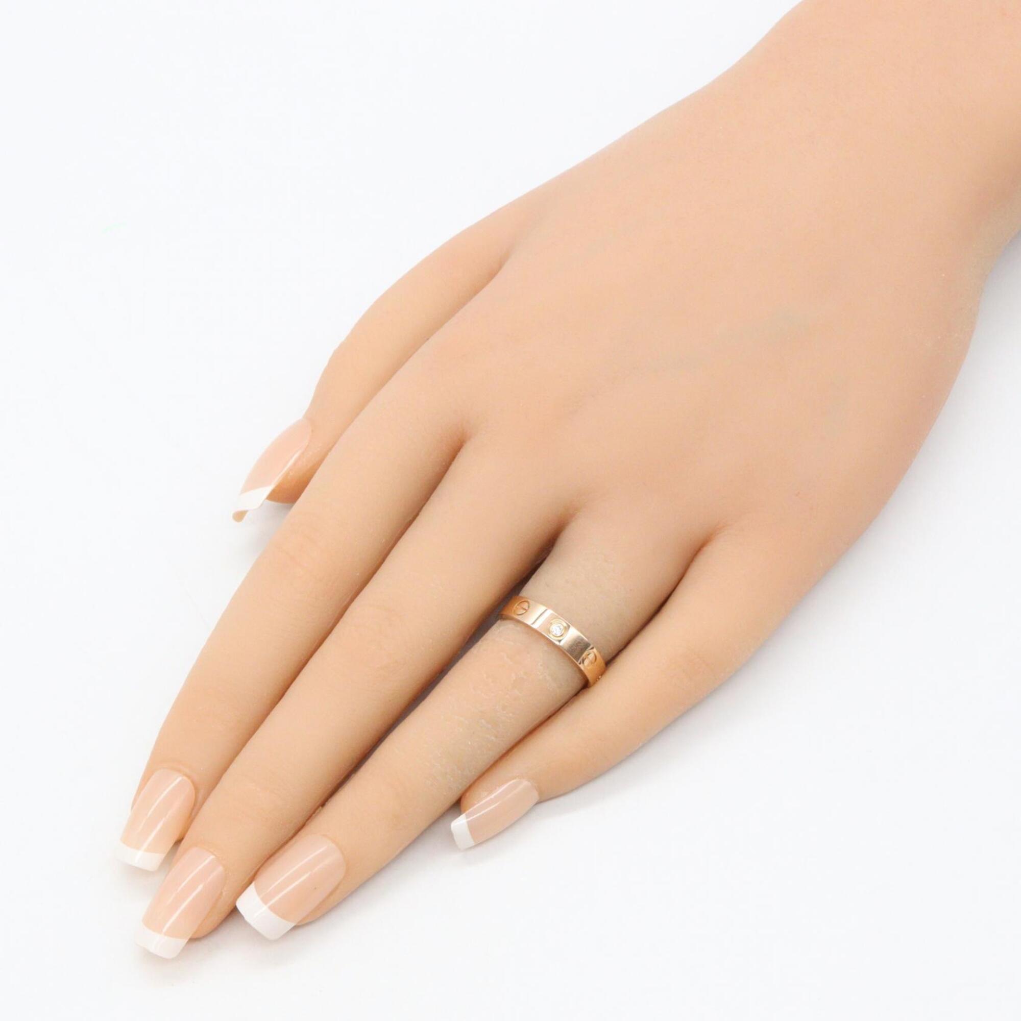Cartier Gold Clear Pink Gold (18K) Band Ring (Pre-Owned)