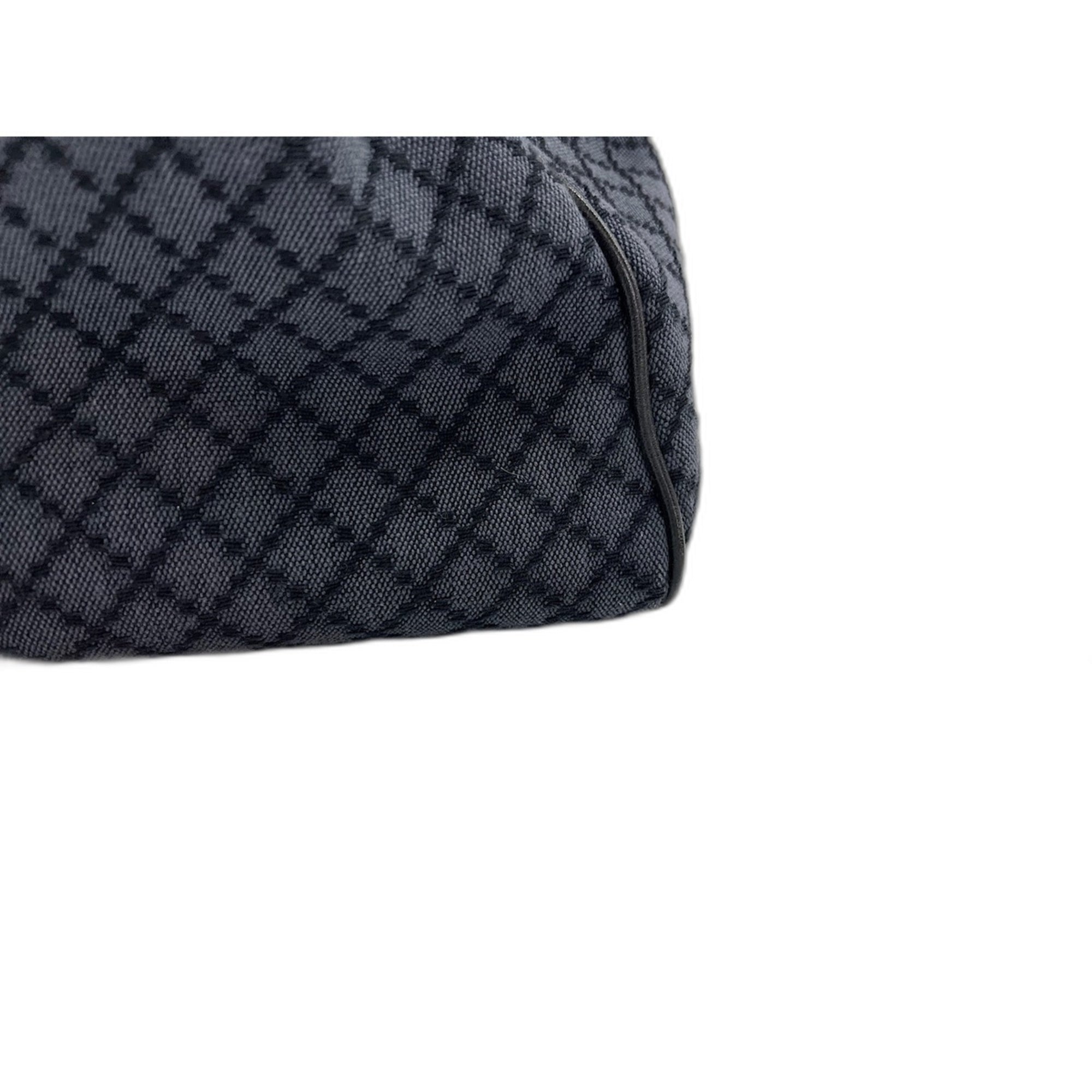 Gucci Navy Canvas Handbag (Pre-Owned)