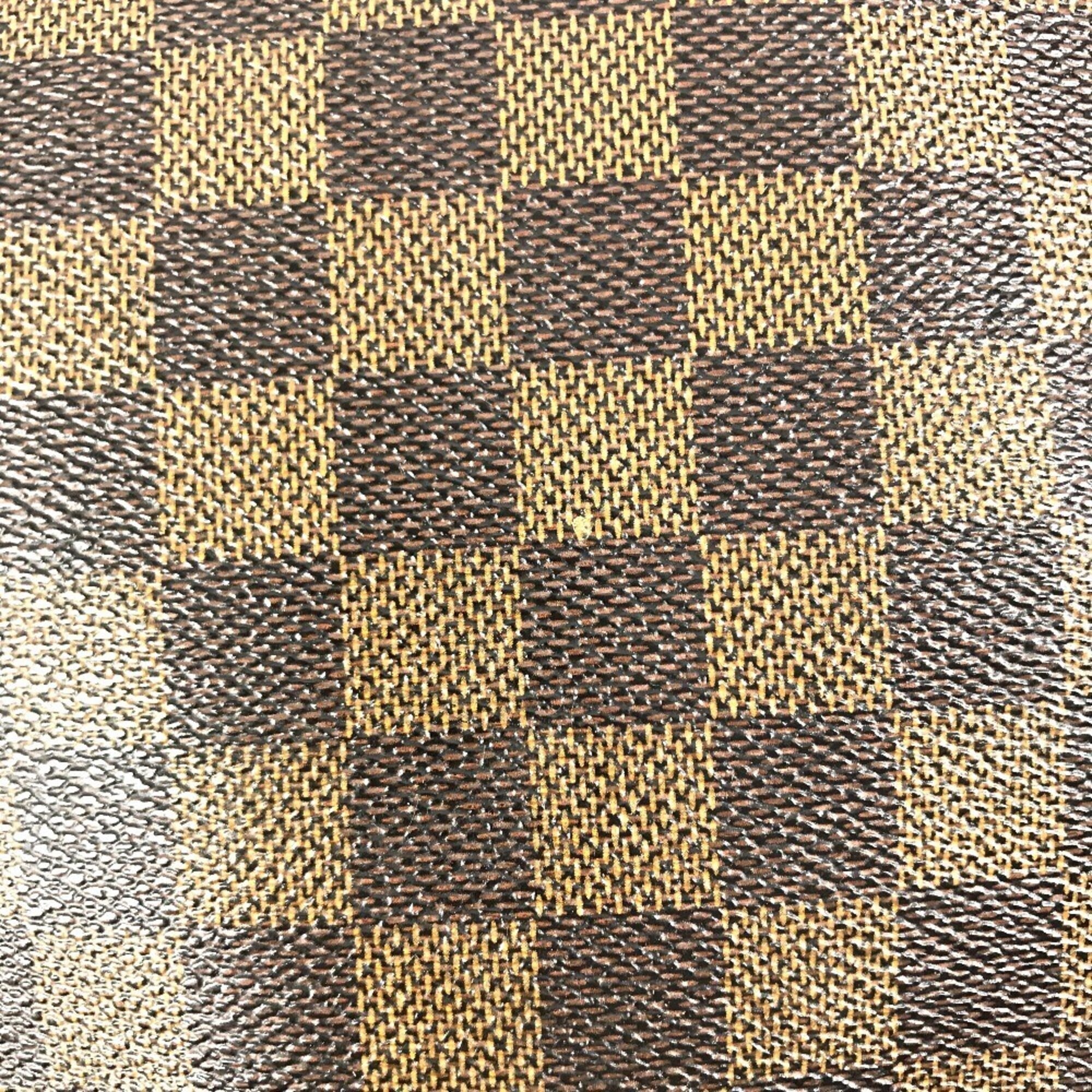 Louis Vuitton Damier Brown Ebene Damier Canvas Shoulder Bag (Pre-Owned)