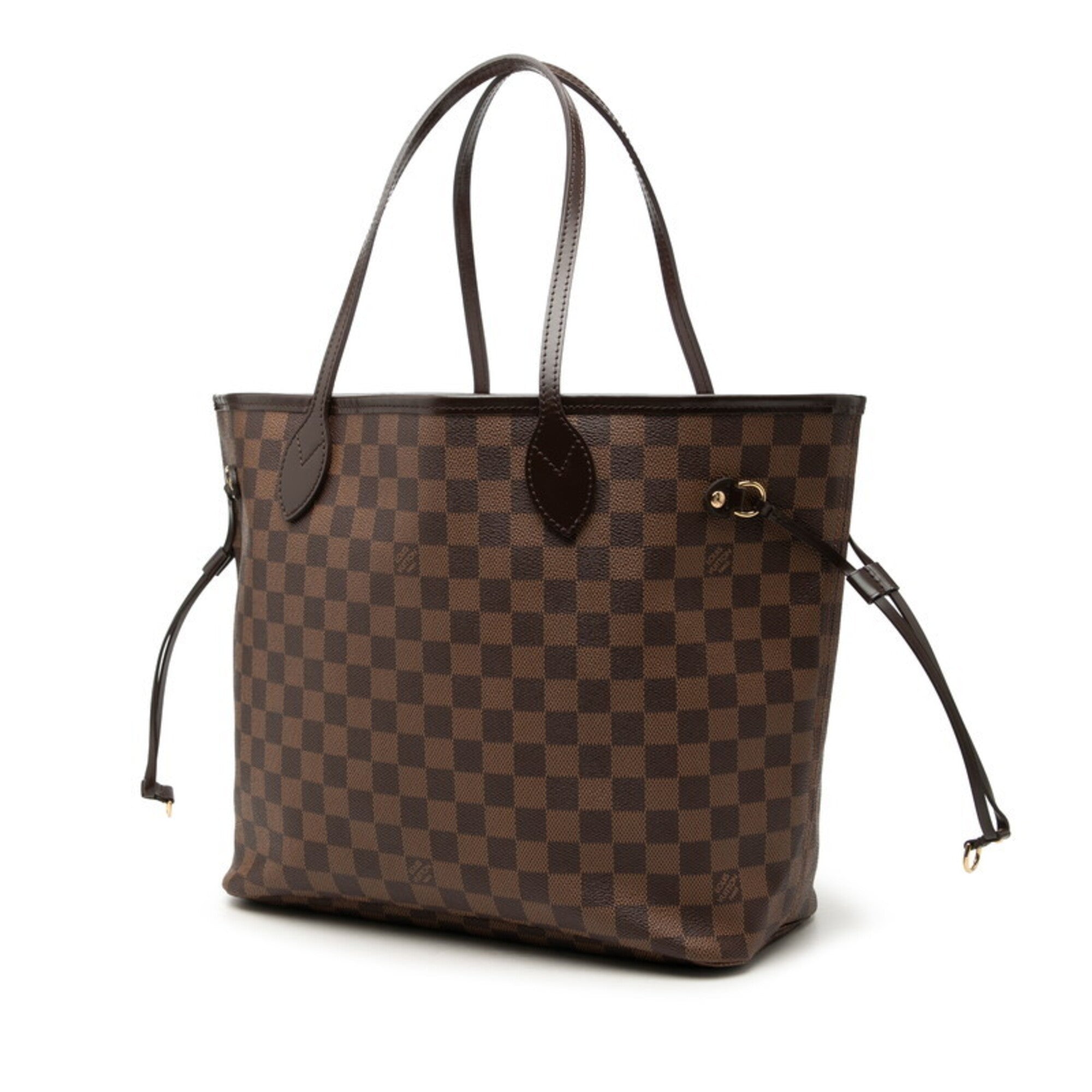 Louis Vuitton Damier Brown Pvc Leather Handbag Shoulder Bag Tote Bag (Pre-Owned)