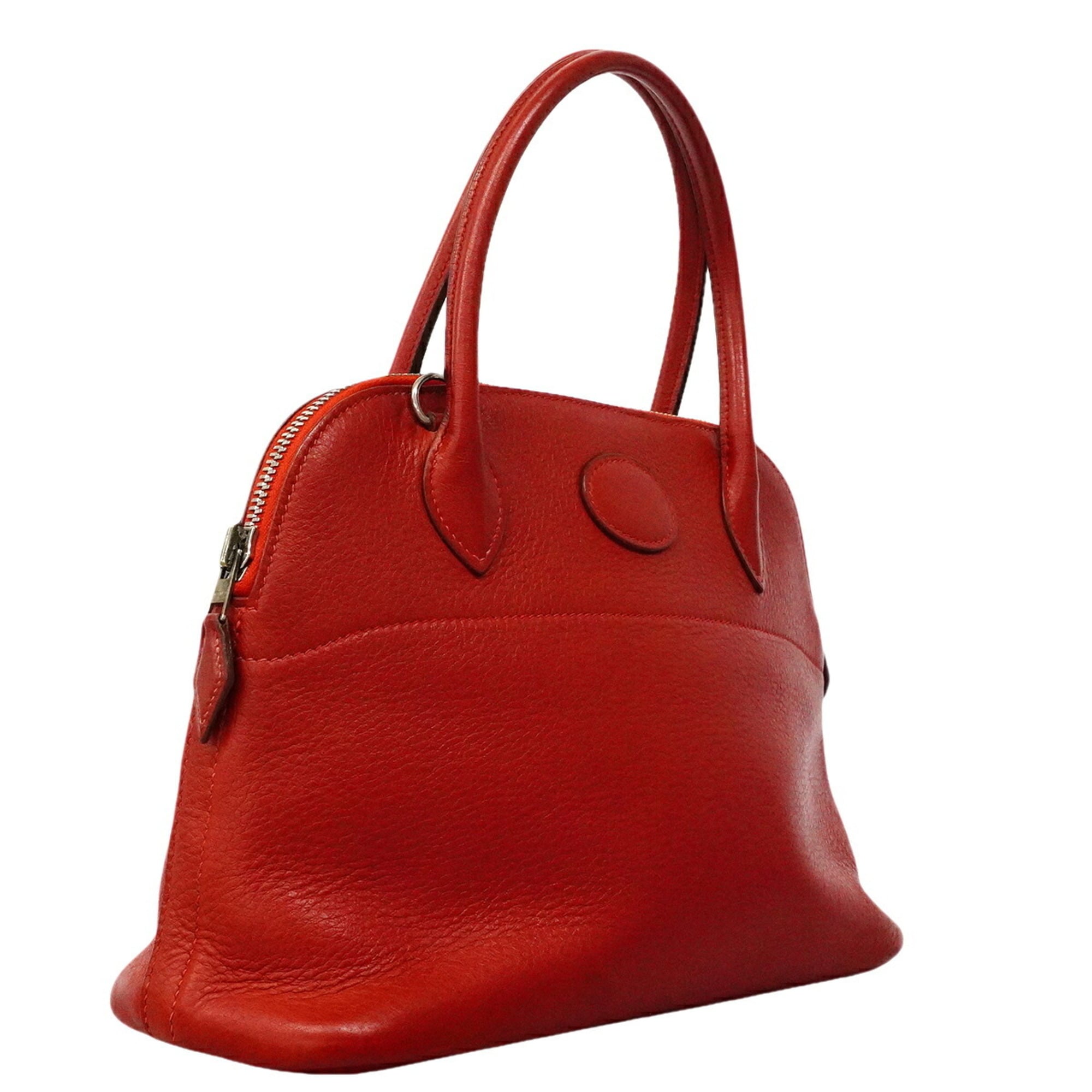 Hermes Rouge Vif Handbag (Pre-Owned)