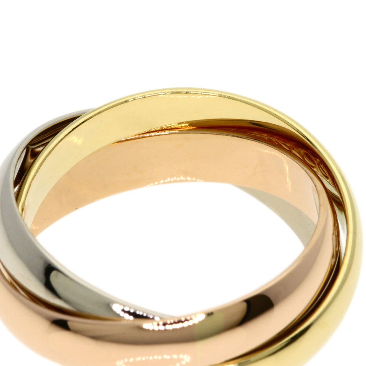 Cartier Yellow Gold (18K) Pink Gold (18K) White Gold (18K) Band Ring (Pre-Owned)