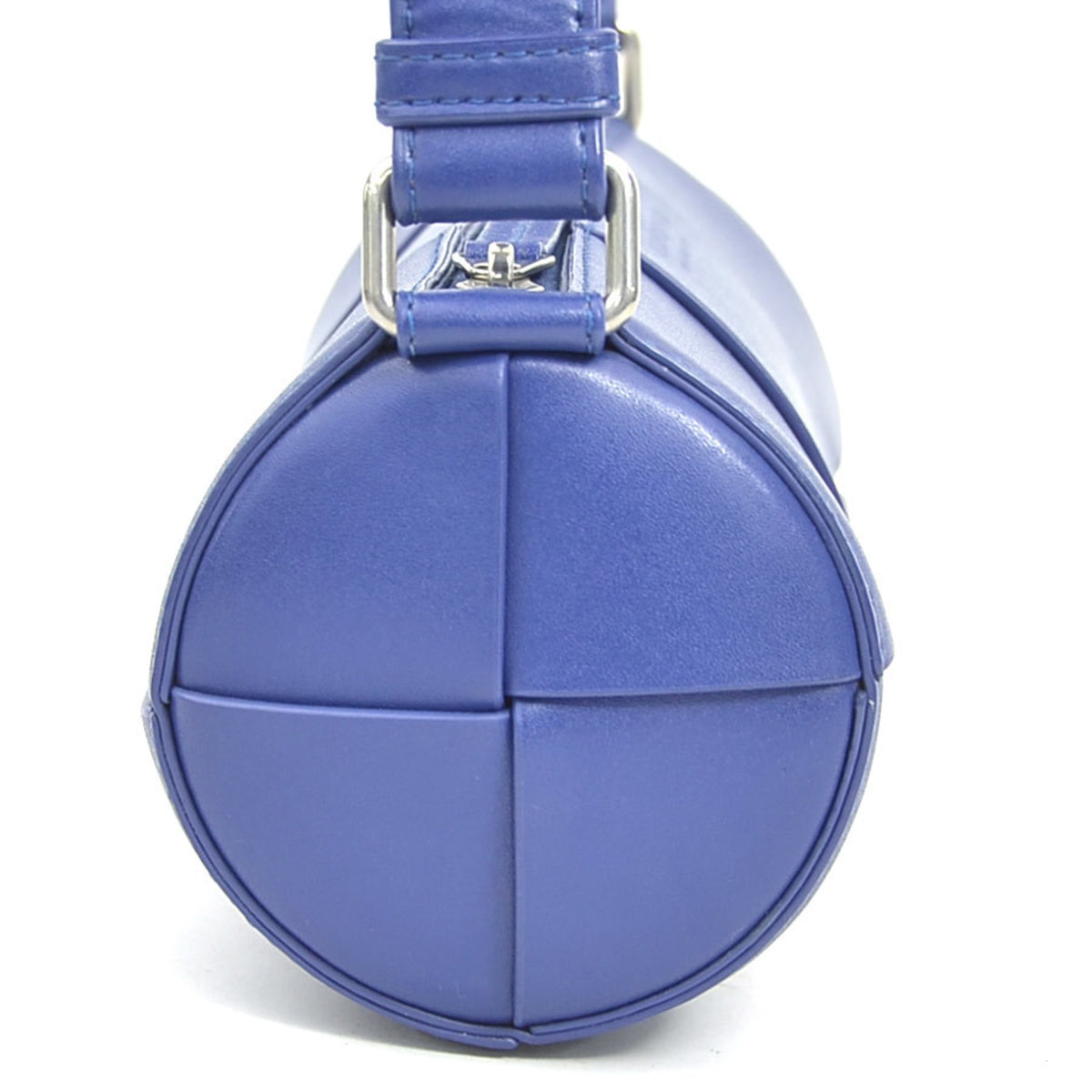 Bottega Veneta Blue Leather Shoulder Bag (Pre-Owned)
