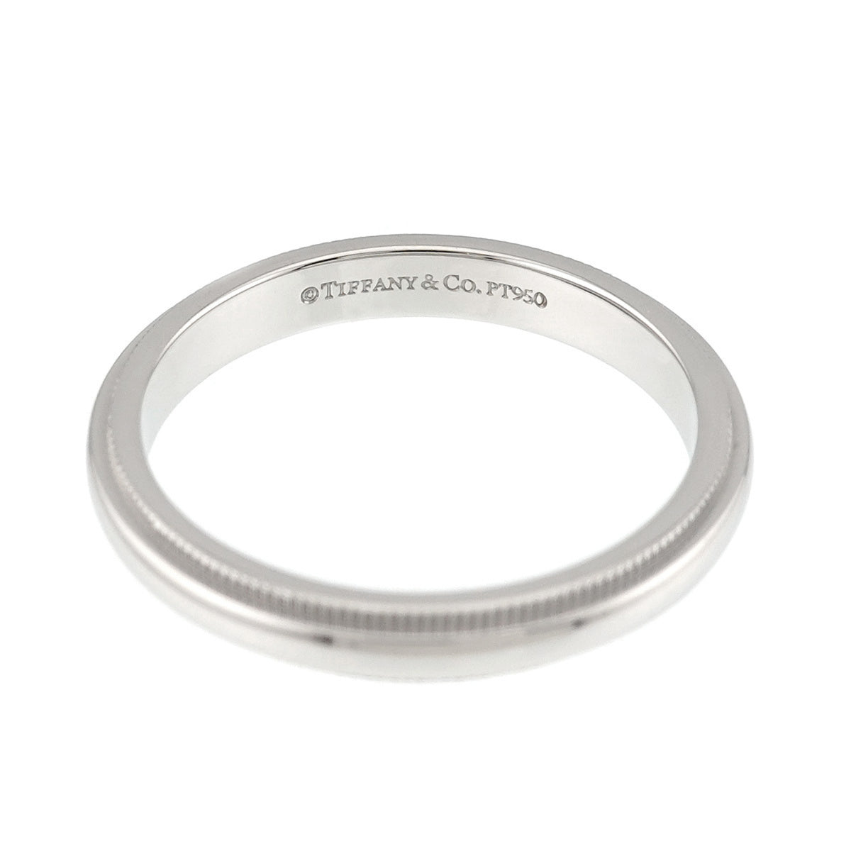 Tiffany Platinum 950 Band Ring (Pre-Owned)