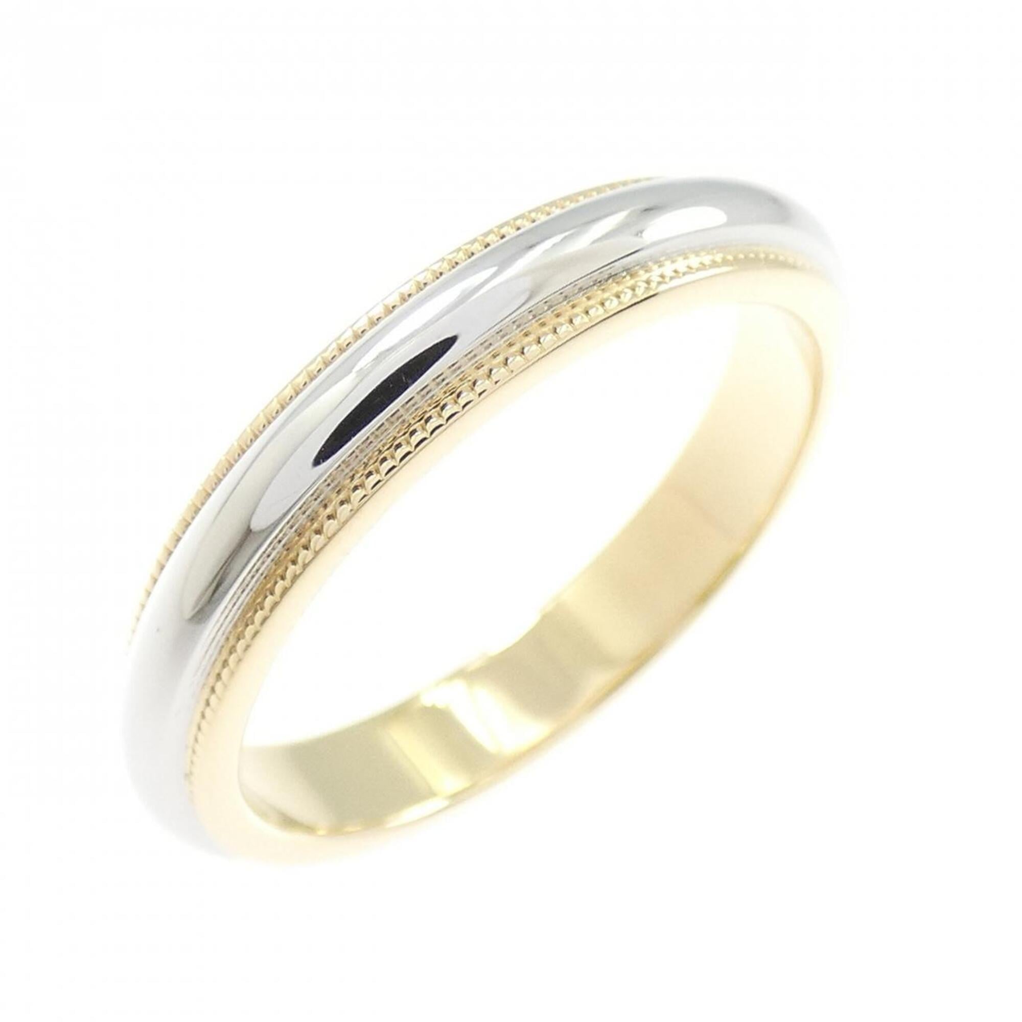 Tiffany Yellow Gold (18K) Platinum 950 Band Ring (Pre-Owned)