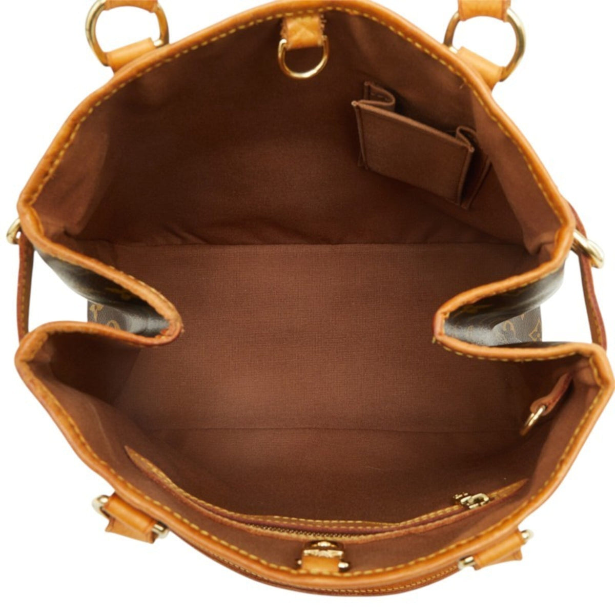Louis Vuitton Brown Monogram Pvc Shoulder Bag Tote Bag (Pre-Owned)