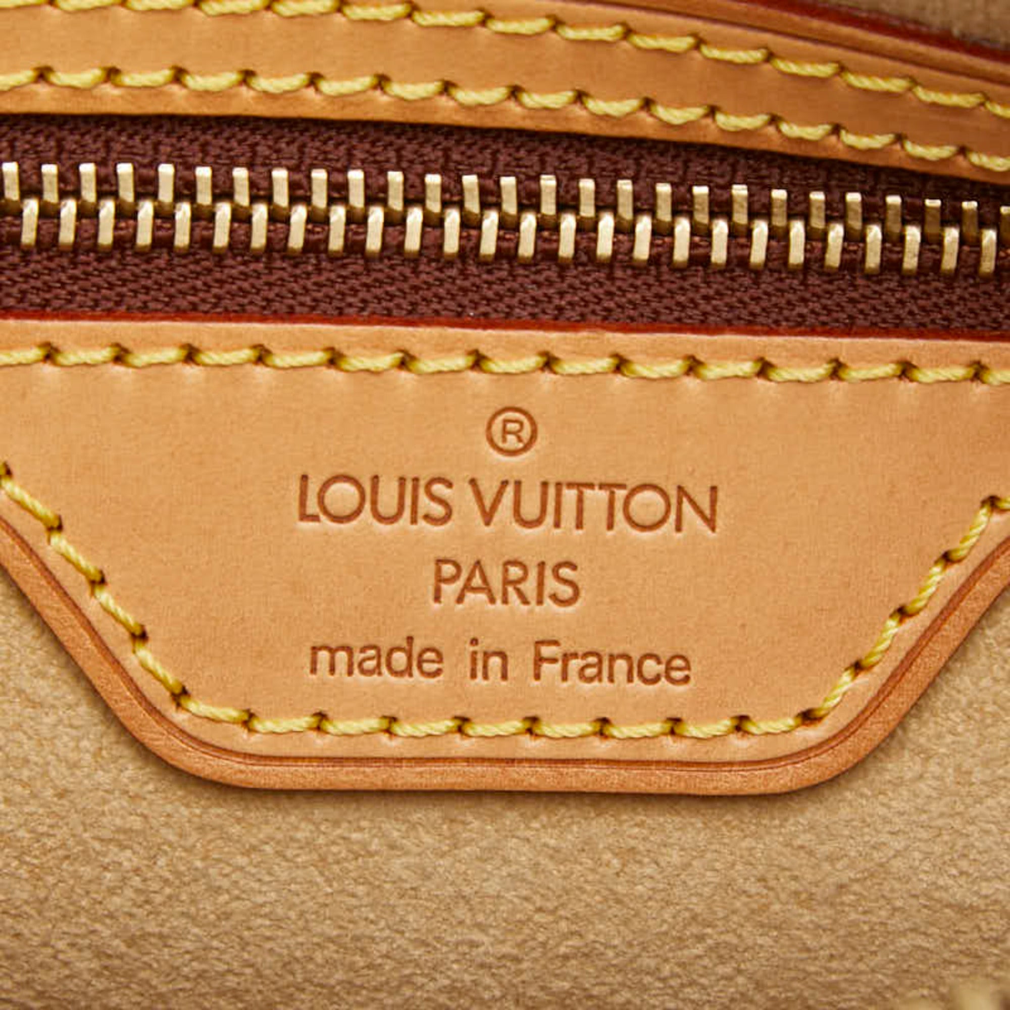 Louis Vuitton Brown Pvc Leather Handbag Shoulder Bag (Pre-Owned)
