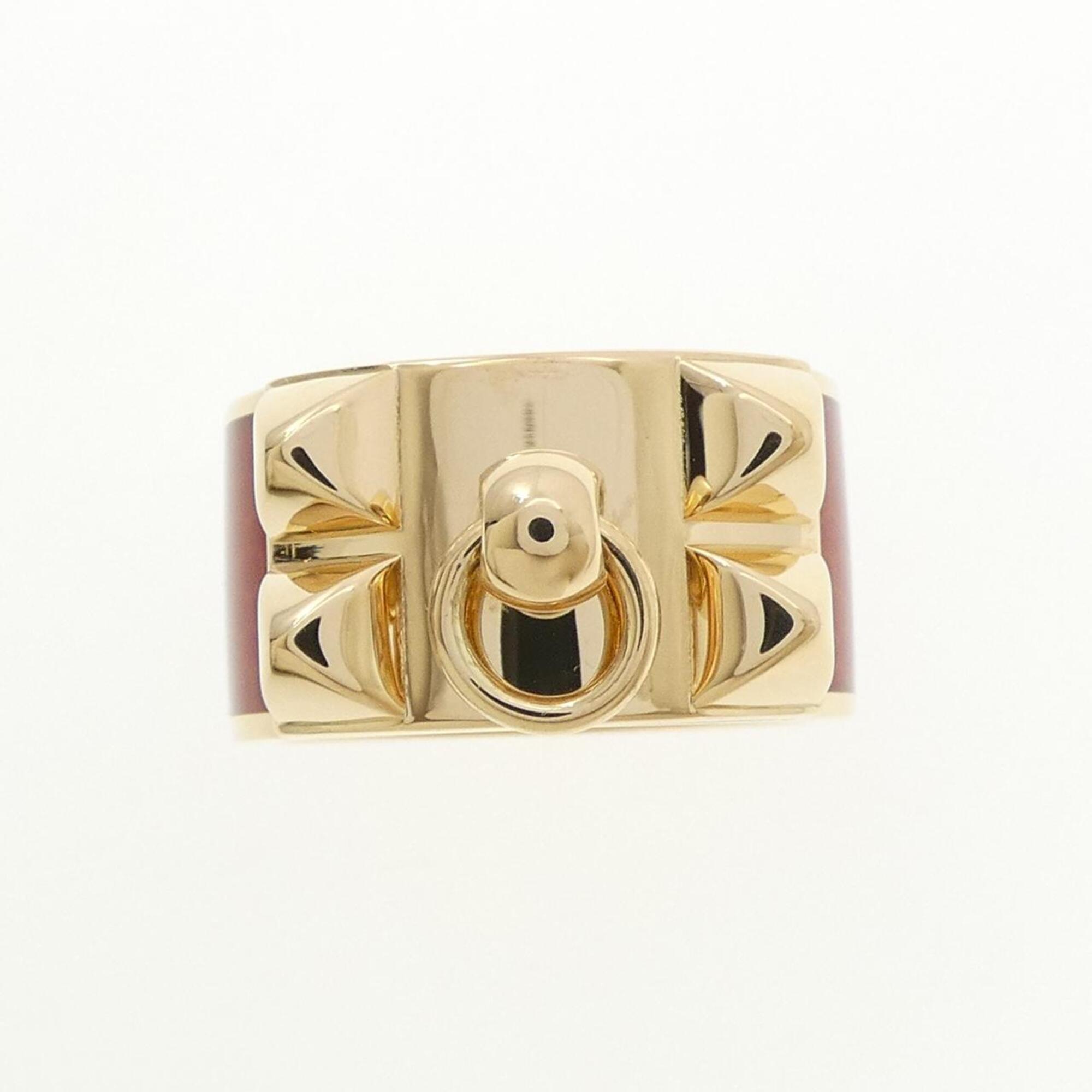 Hermes Yellow Gold Yellow Gold (18K) Band Ring (Pre-Owned)