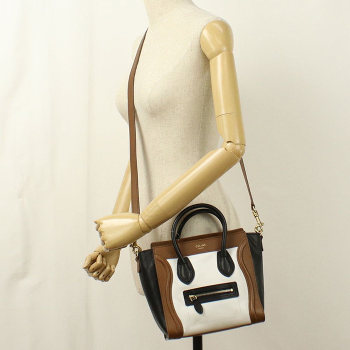 Celine Brown Leather Handbag (Pre-Owned)