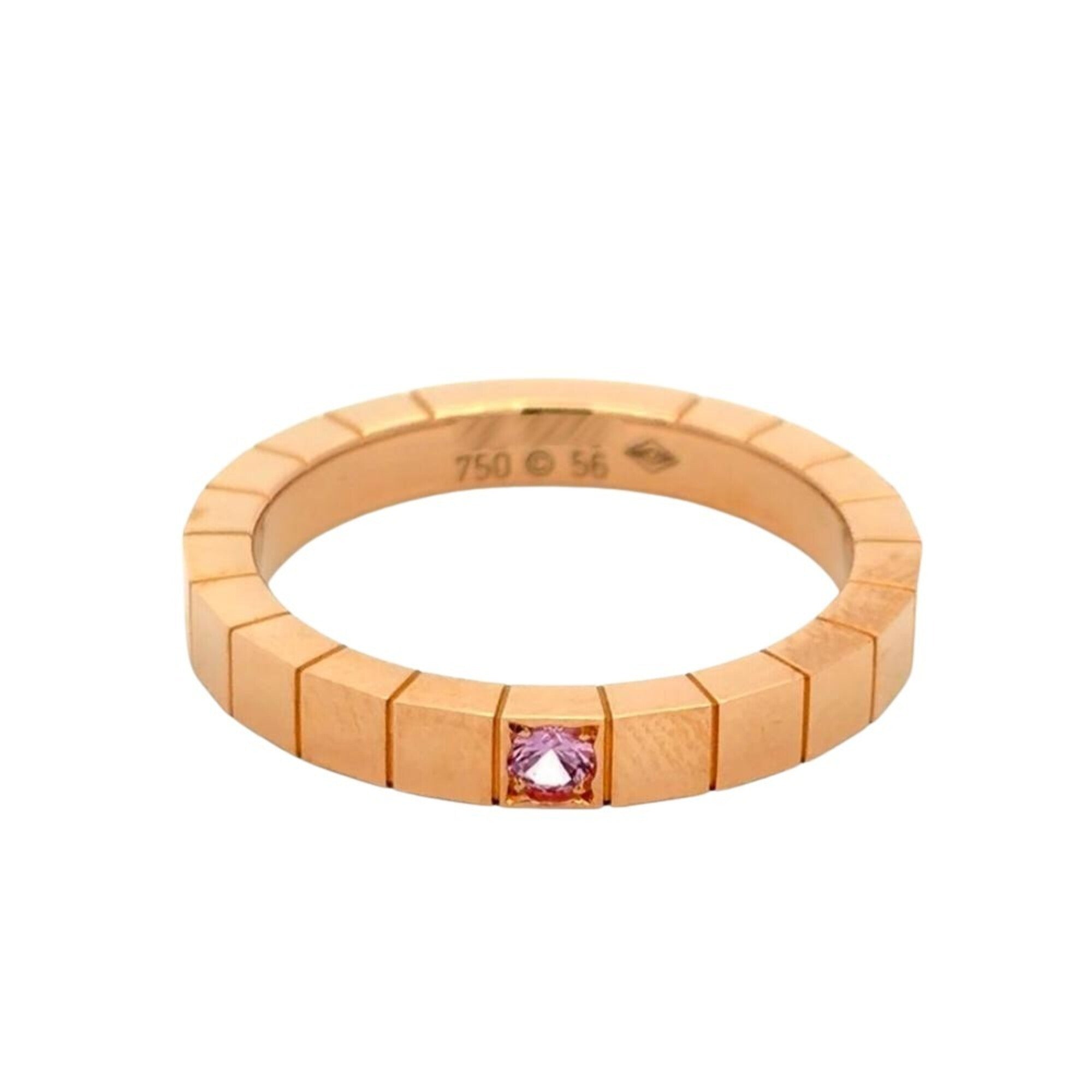 Cartier Lanieres Pink Gold (18K) Band Ring (Pre-Owned)