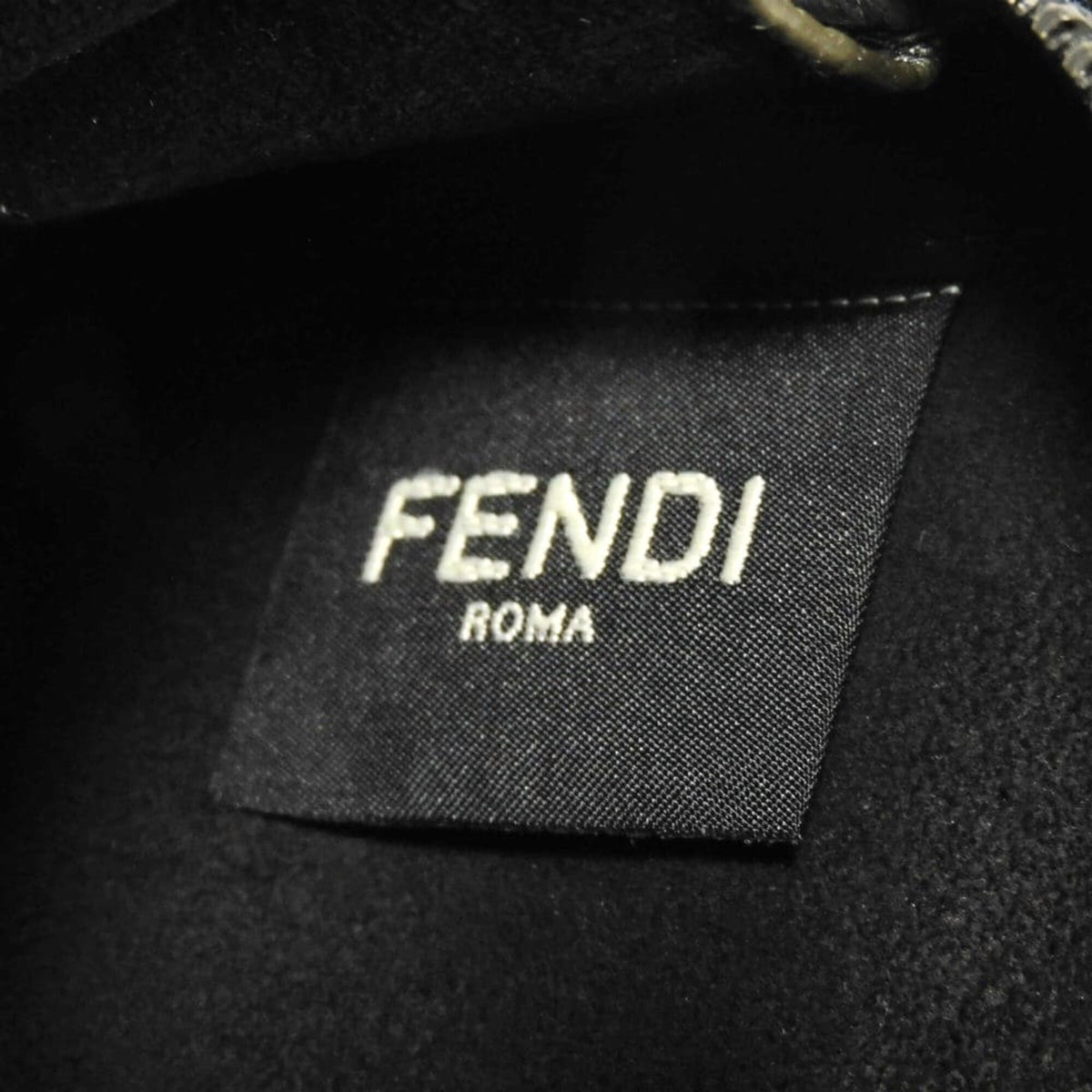 Fendi Gunmetal Shoulder Bag (Pre-Owned)