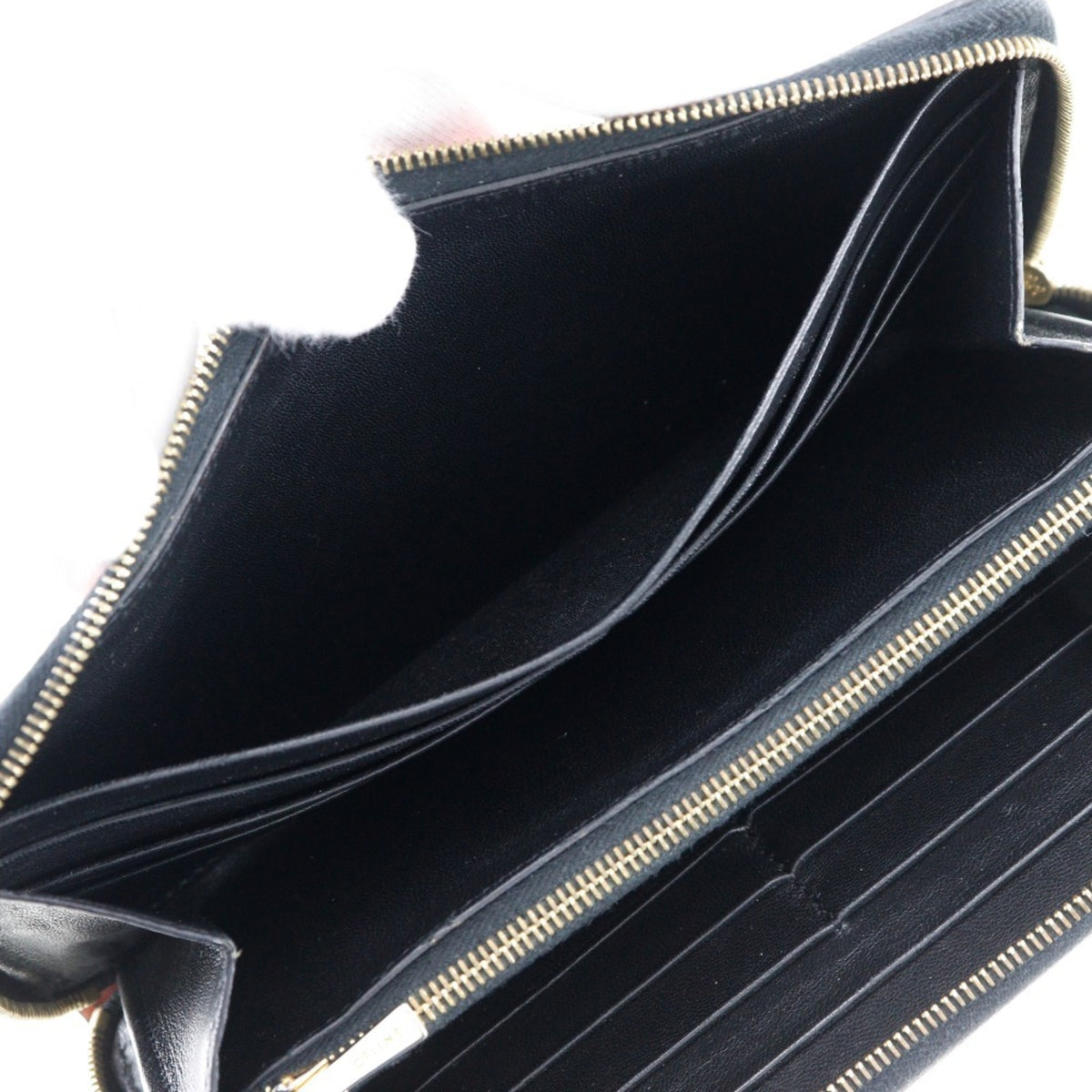 Celine Pink Leather Long Wallet (Bi-Fold) (Pre-Owned)