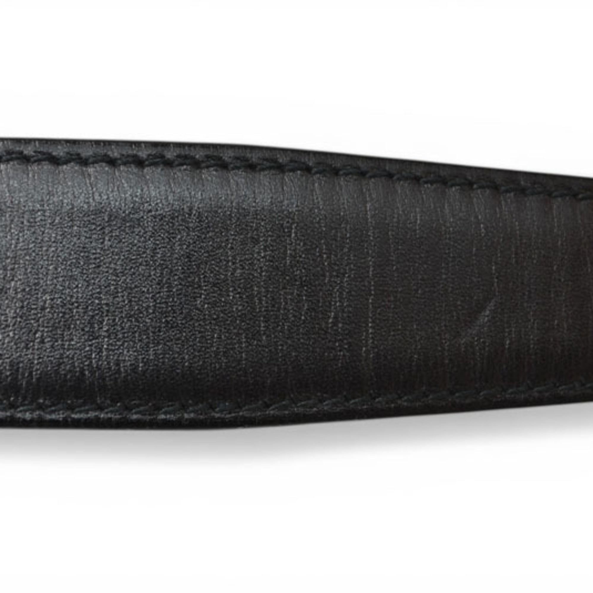 Celine Black Brown Standard Belt (Pre-Owned)