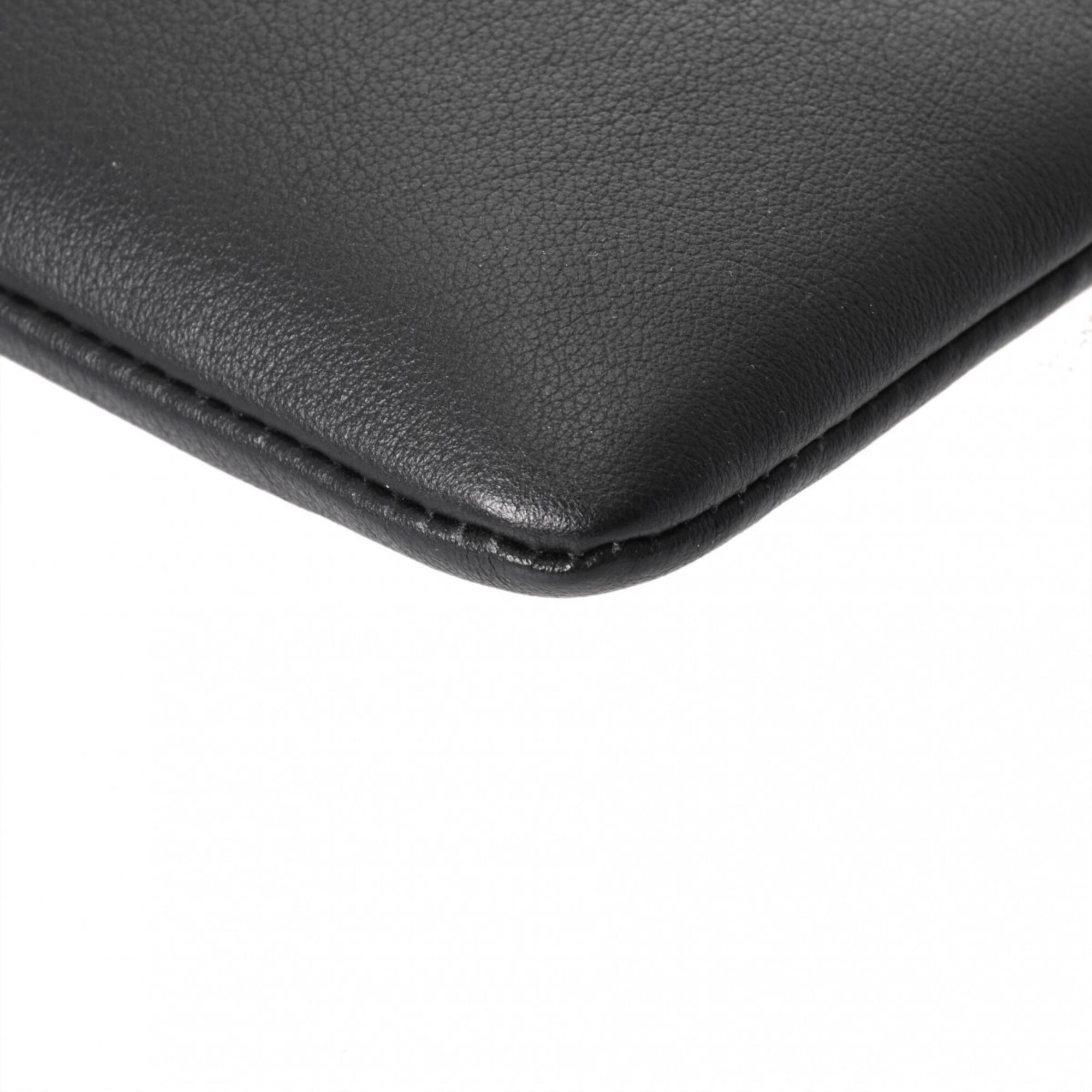 Balenciaga Black Leather Pouch (Pre-Owned)