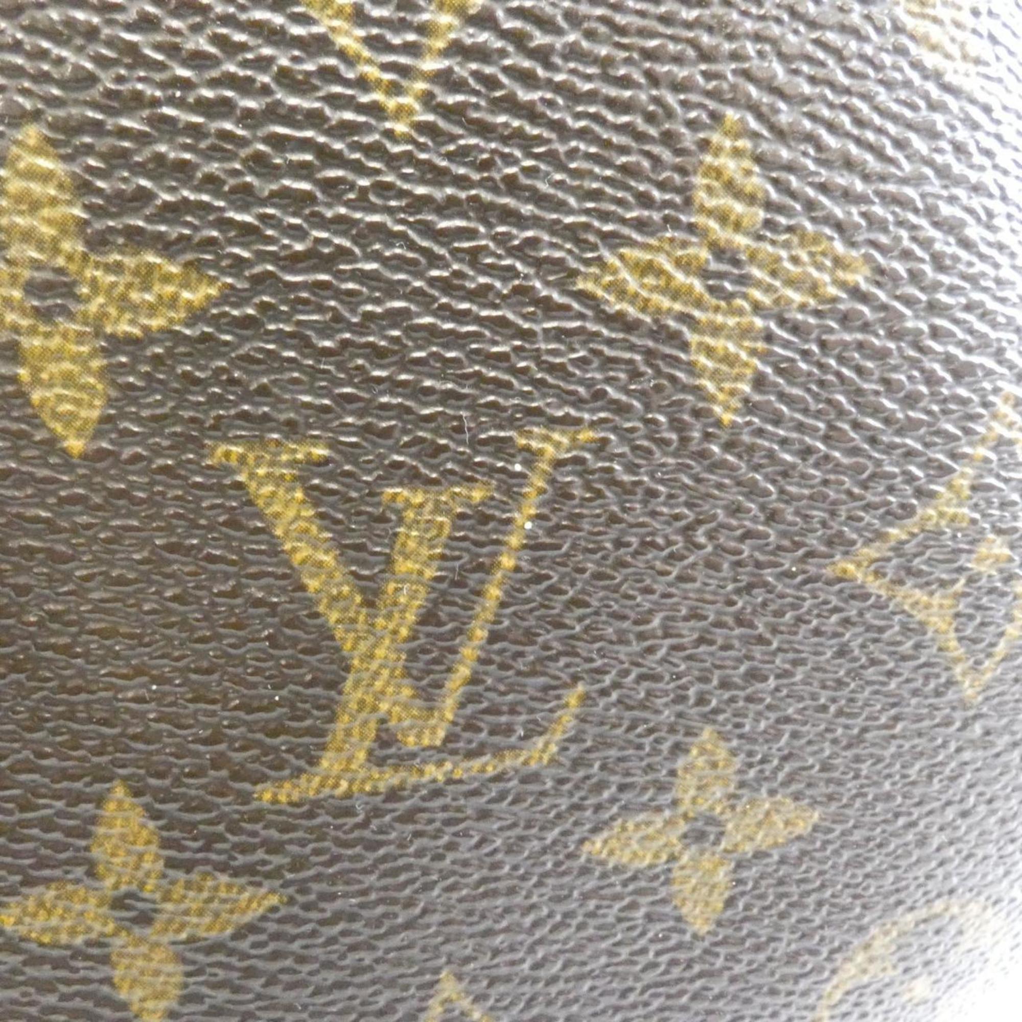 Louis Vuitton Brown Coated Canvas Shoulder Bag (Pre-Owned)