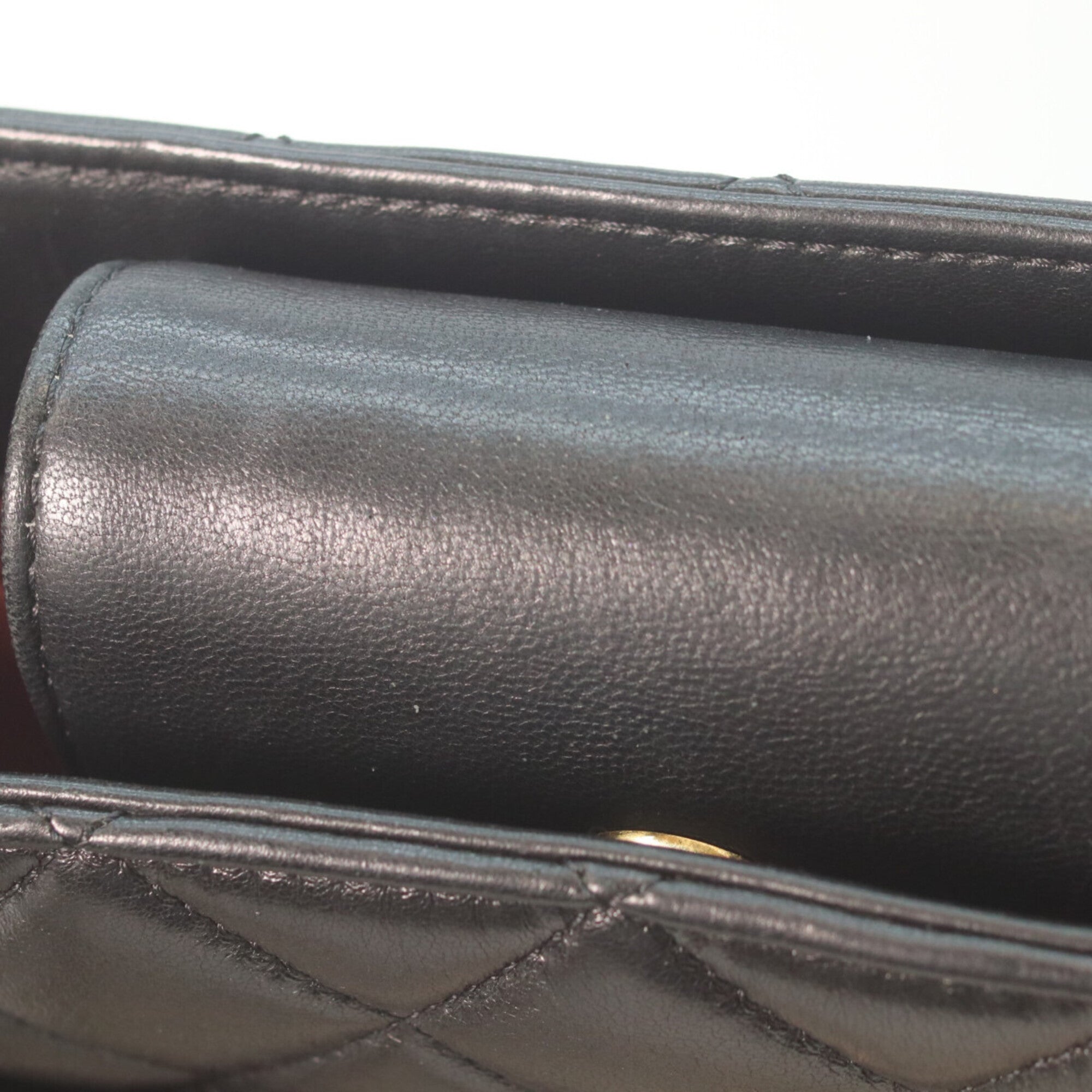 Chanel Black Leather Tote Bag (Pre-Owned)