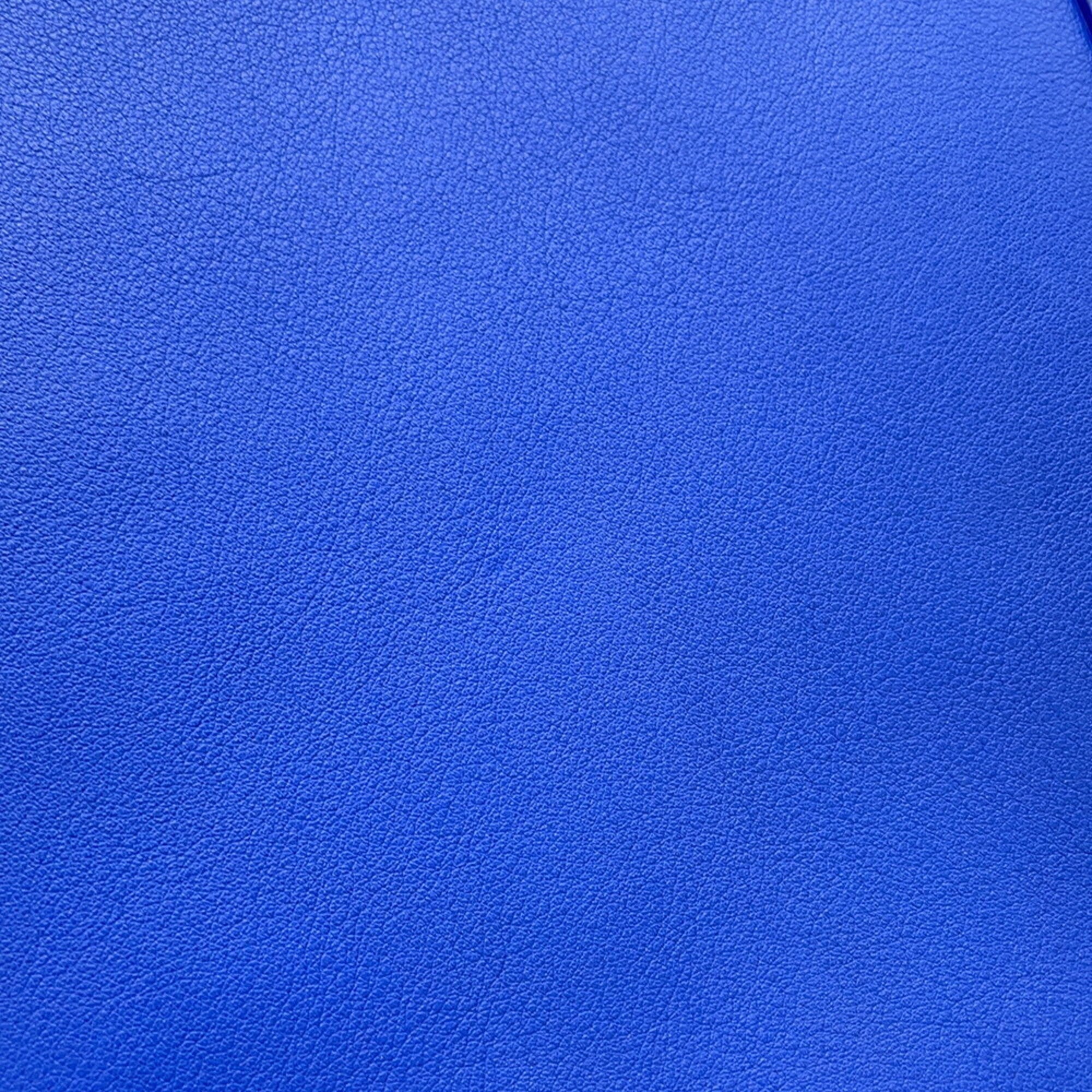 Celine Royal Blue Leather Handbag (Pre-Owned)