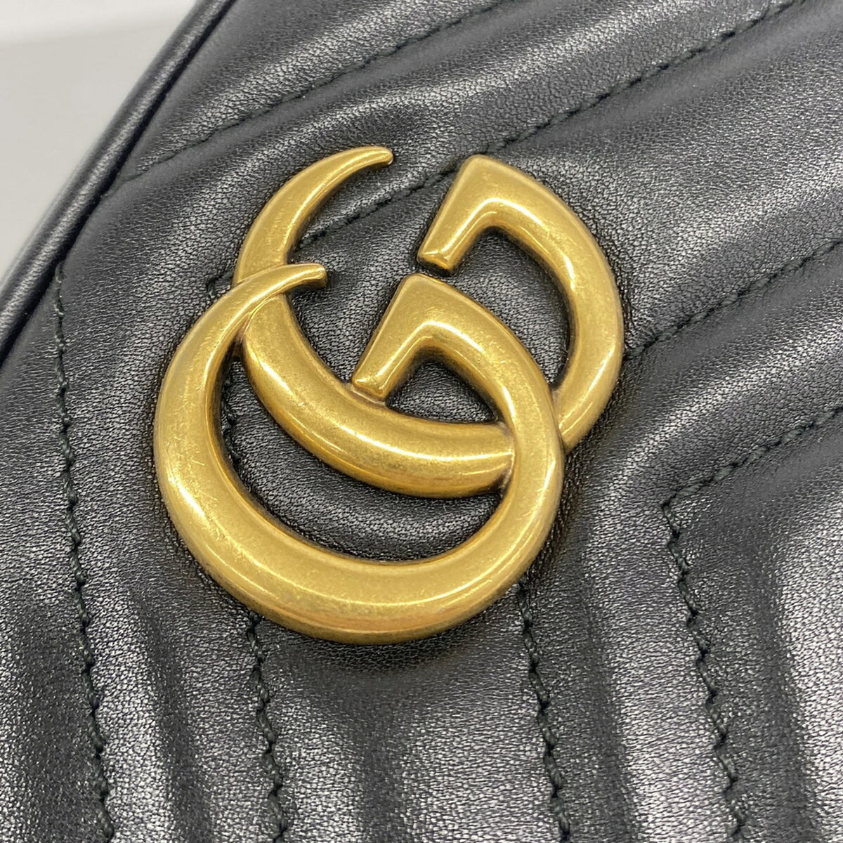 Gucci Black Leather Fanny Pack (Pre-Owned)