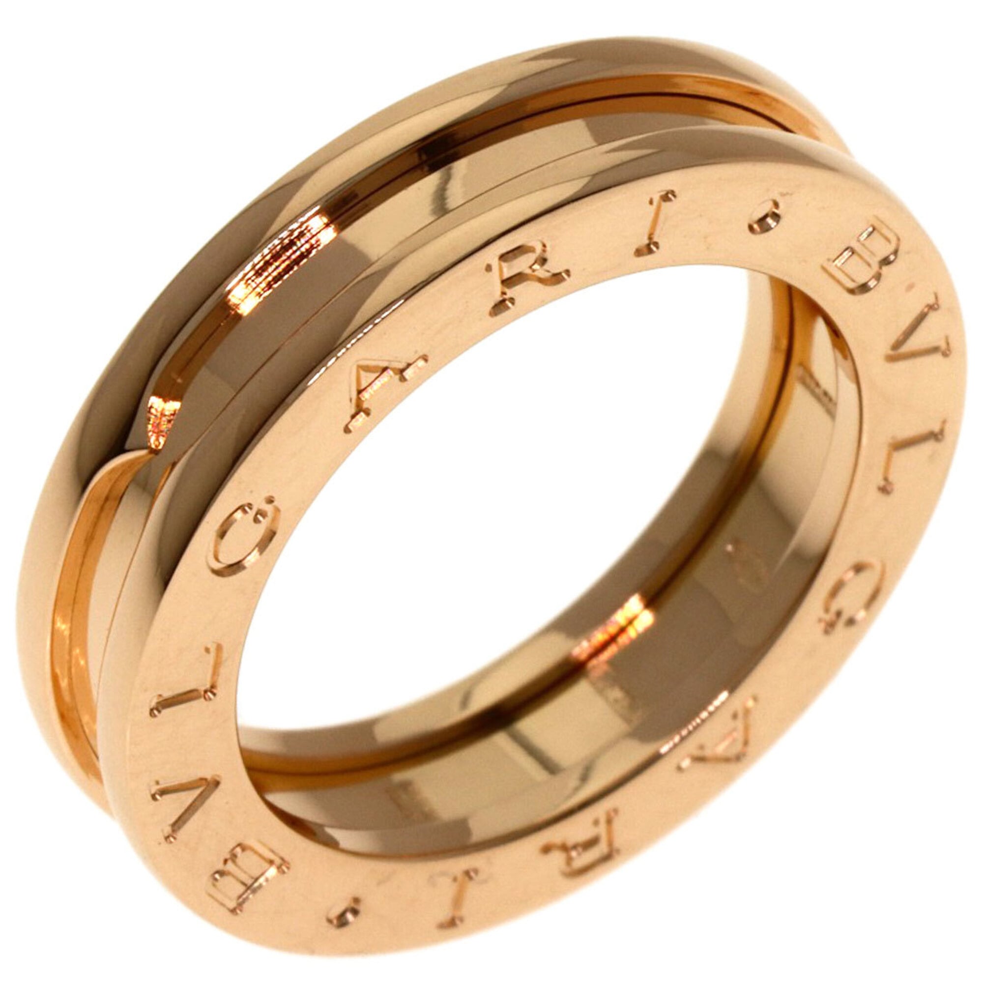 Bvlgari B.Zero1 Pink Gold (18K) Band Ring (Pre-Owned)