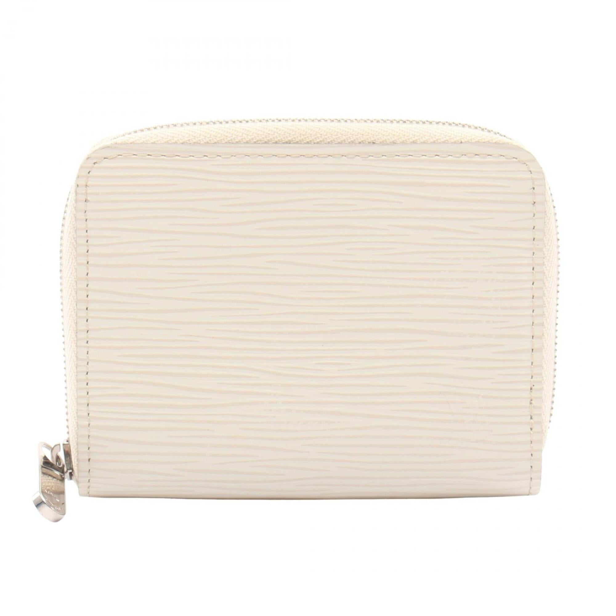Louis Vuitton Lv Off White White Epi Leather Coin Purse/Coin Case (Pre-Owned)