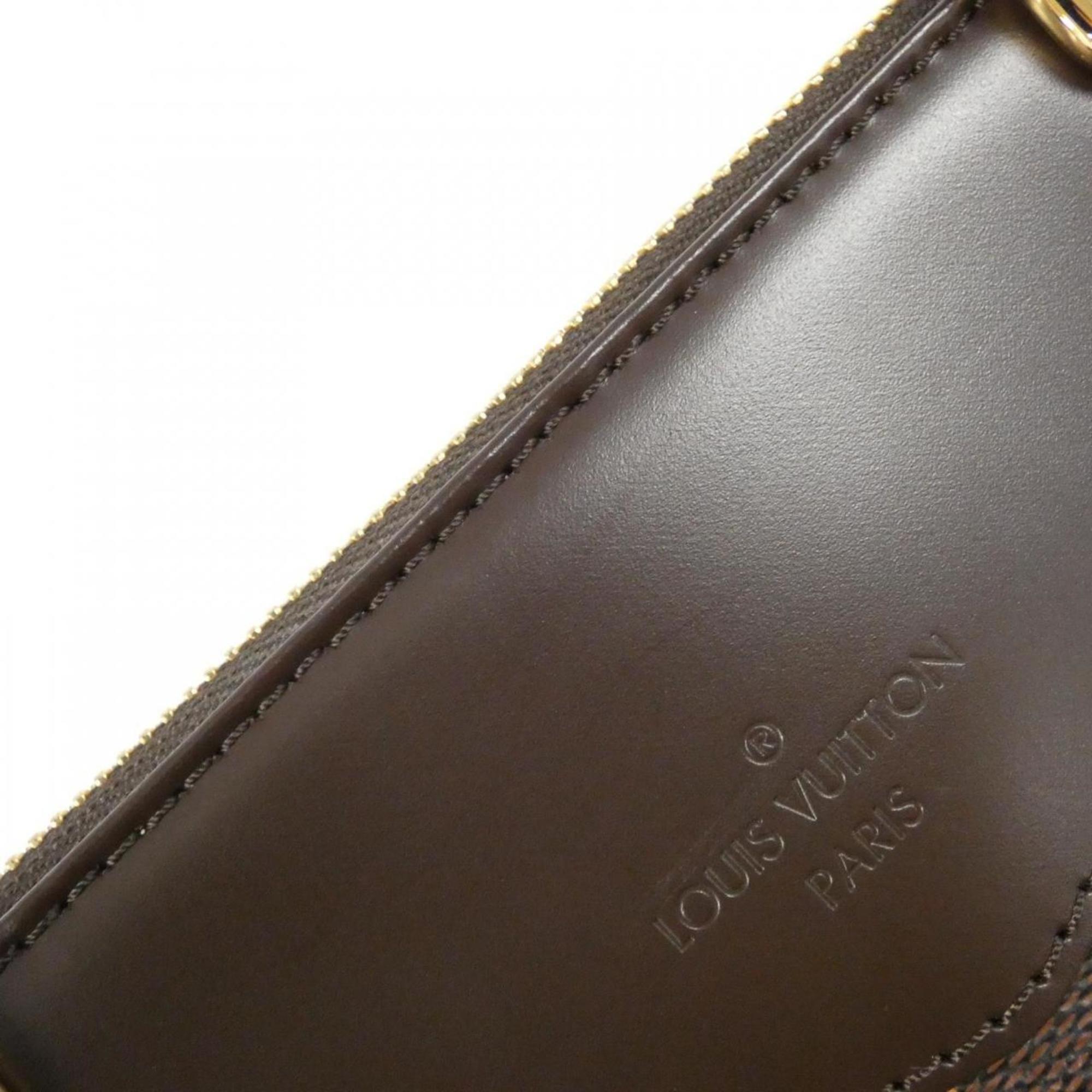 Louis Vuitton Damier Damier Canvas Ebene Handbag (Pre-Owned)
