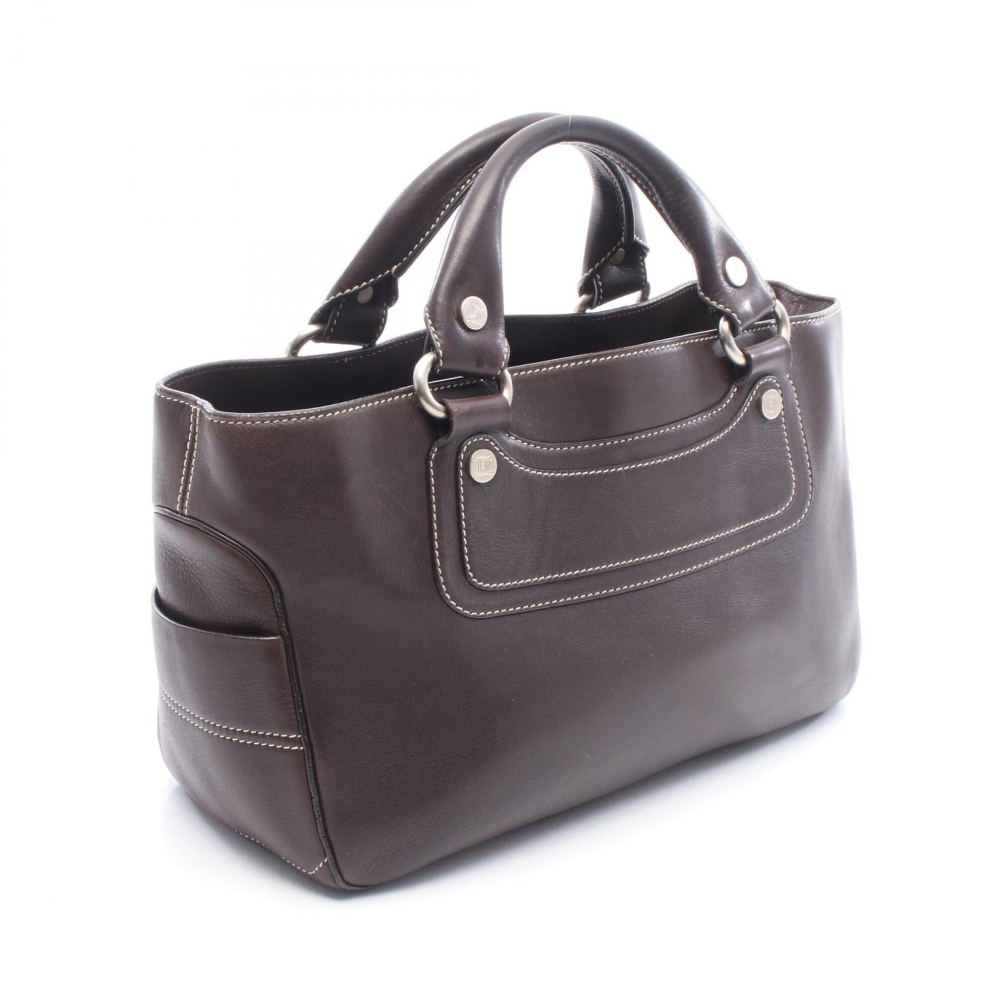 Celine Brown Leather Handbag (Pre-Owned)