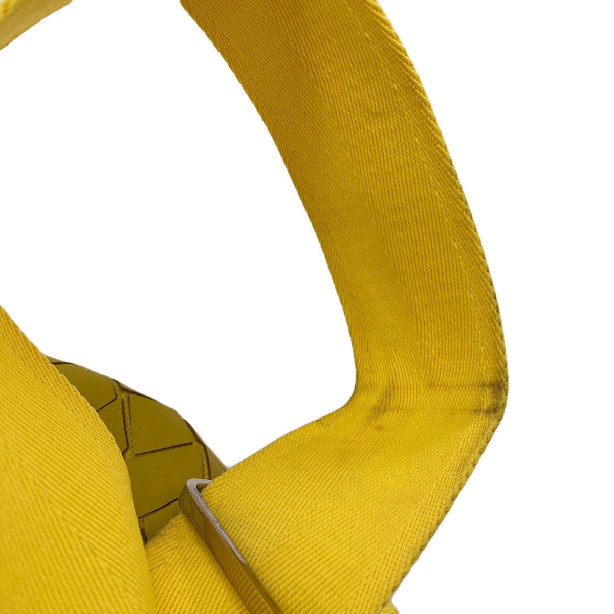 Bottega Veneta Yellow Rubber Backpack (Pre-Owned)