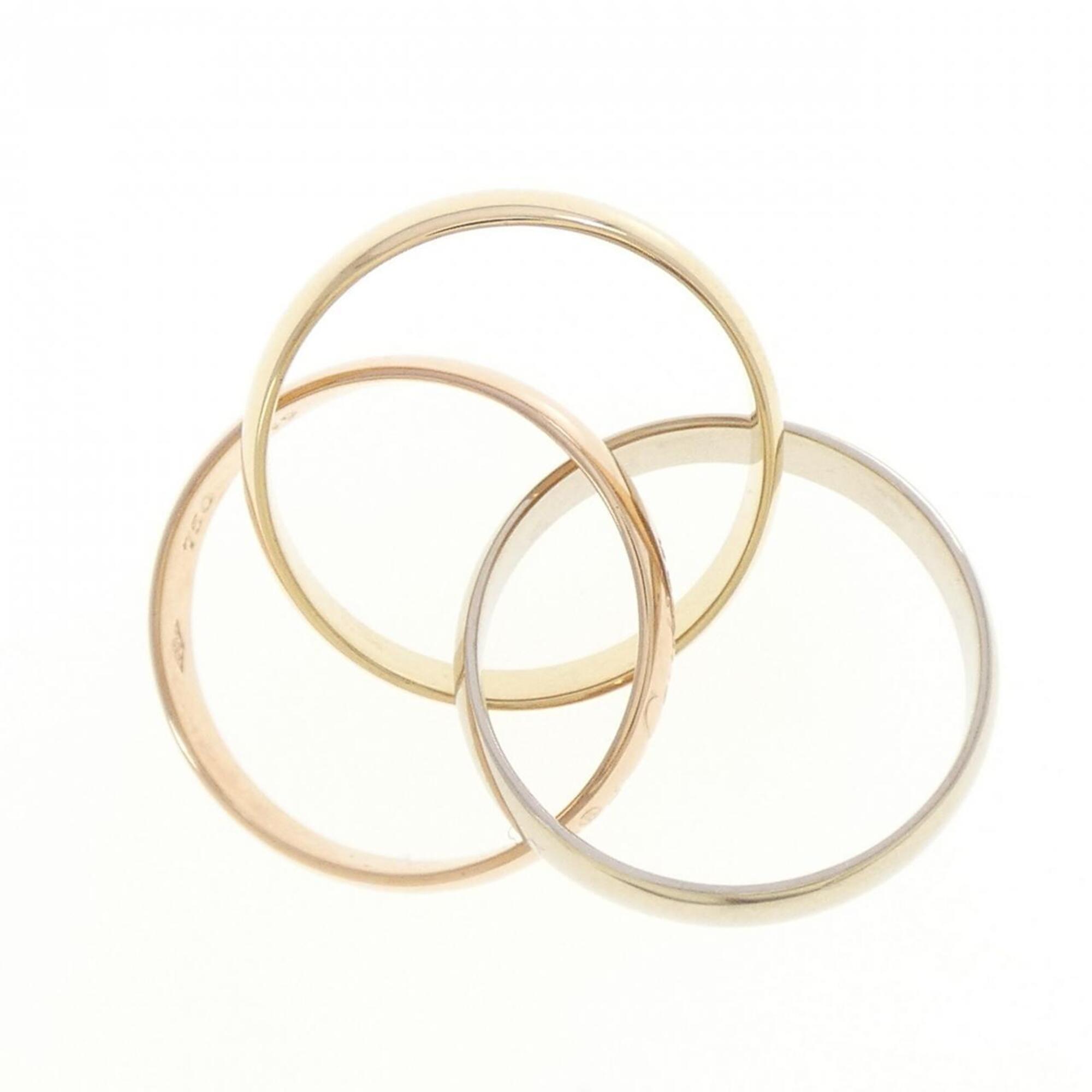 Cartier Yellow Gold (18K) Pink Gold (18K) White Gold (18K) Band Ring (Pre-Owned)