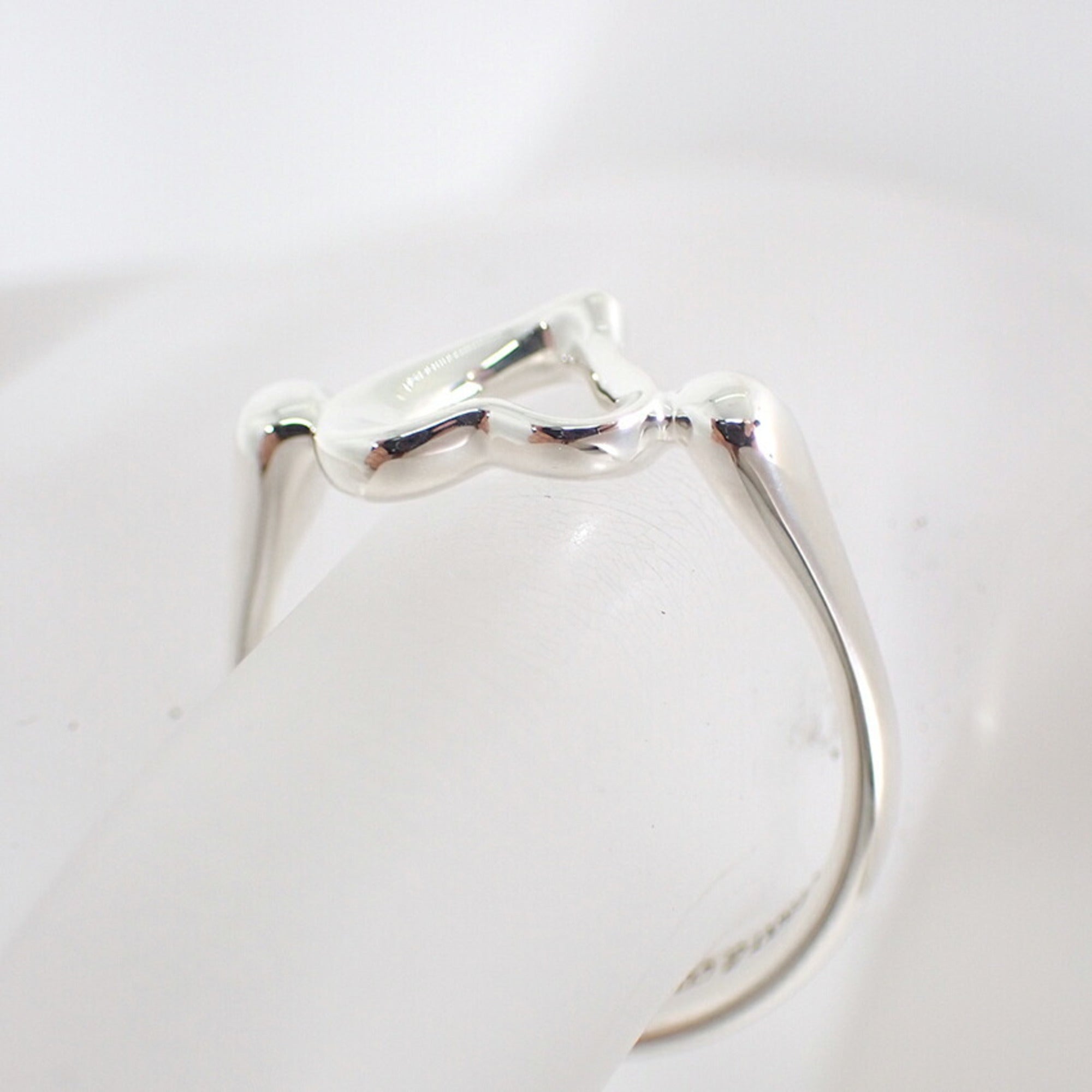 Tiffany Silver Sterling Silver 925 Band Ring (Pre-Owned)