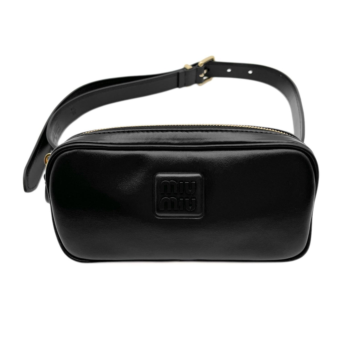 Miu Miu Black Leather Sling Bag (Pre-Owned)