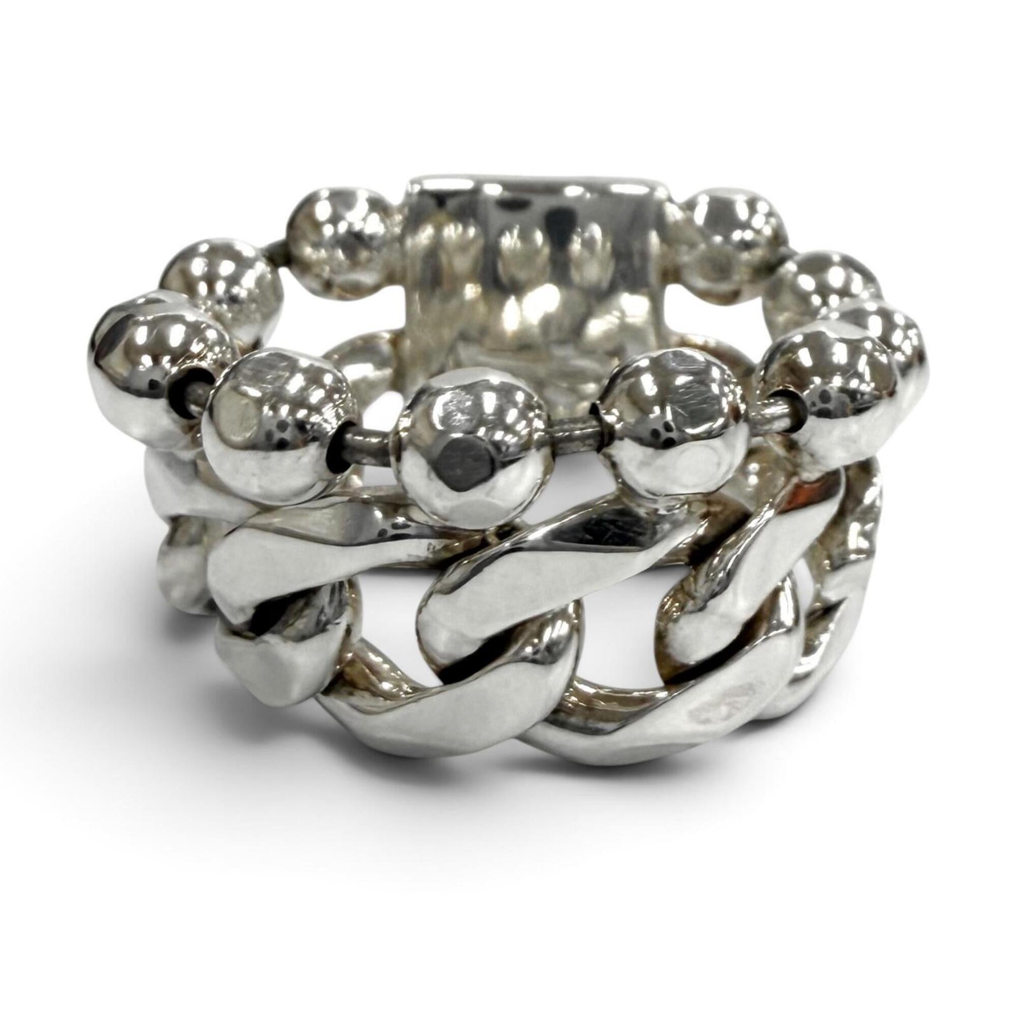 Gucci Silver Silver 925 Band Ring (Pre-Owned)