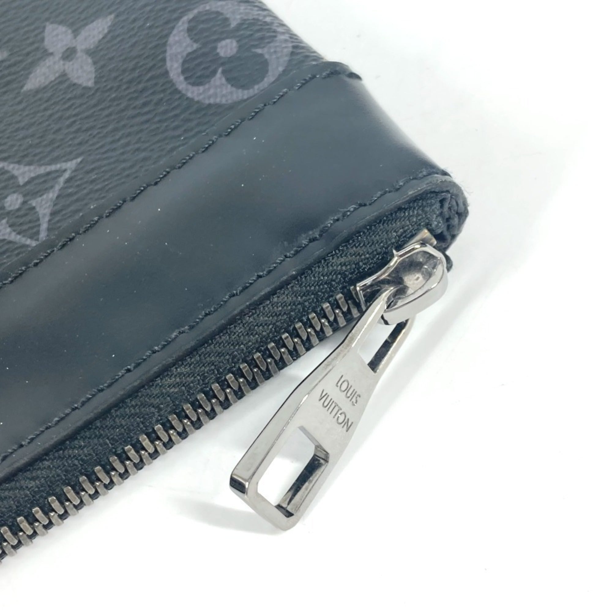 Louis Vuitton Black Monogram Eclipse Monogram Eclipse Clutch Bag Pochette Pouch (Pre-Owned)