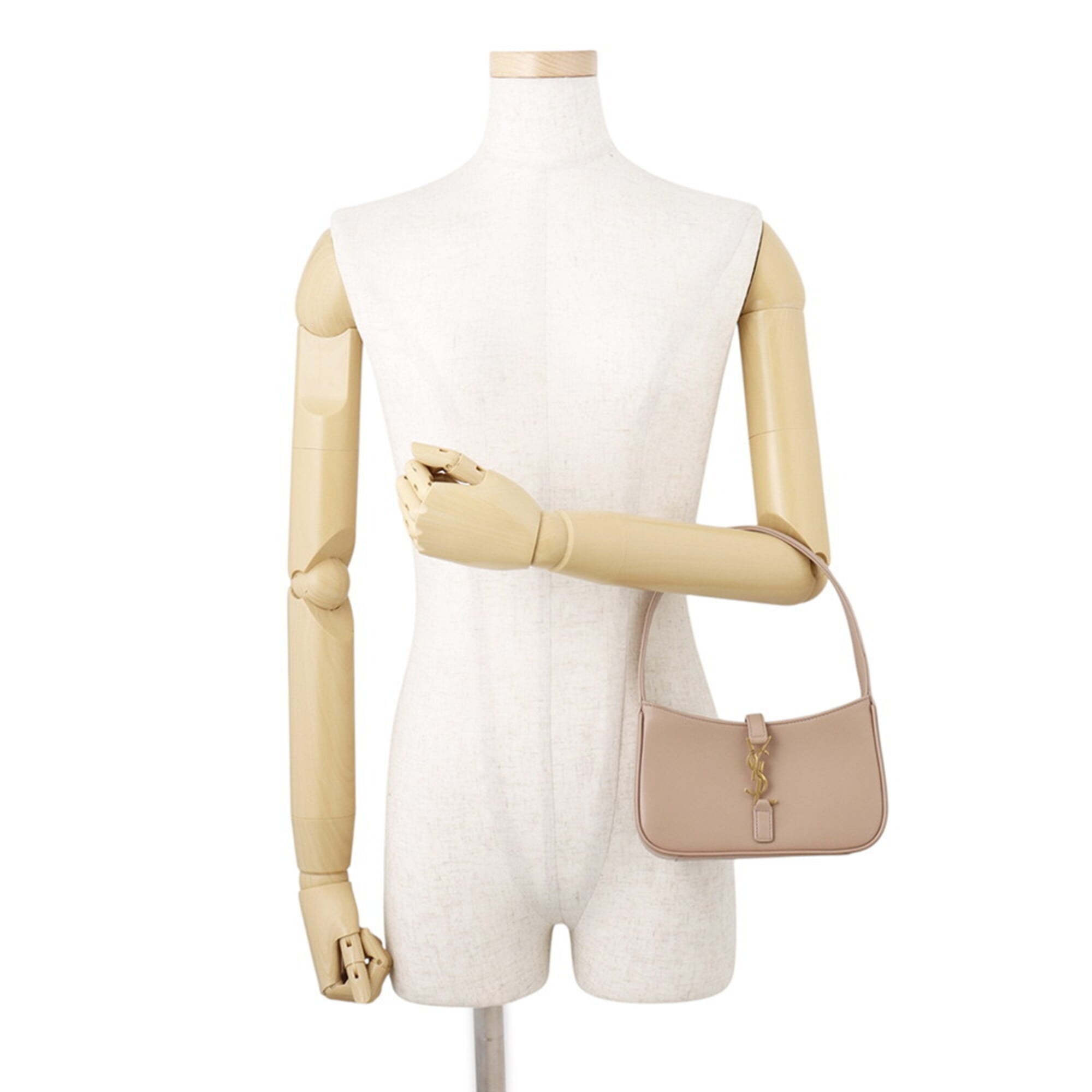 Yves Saint Laurent Gold Leather Handbag (Pre-Owned)