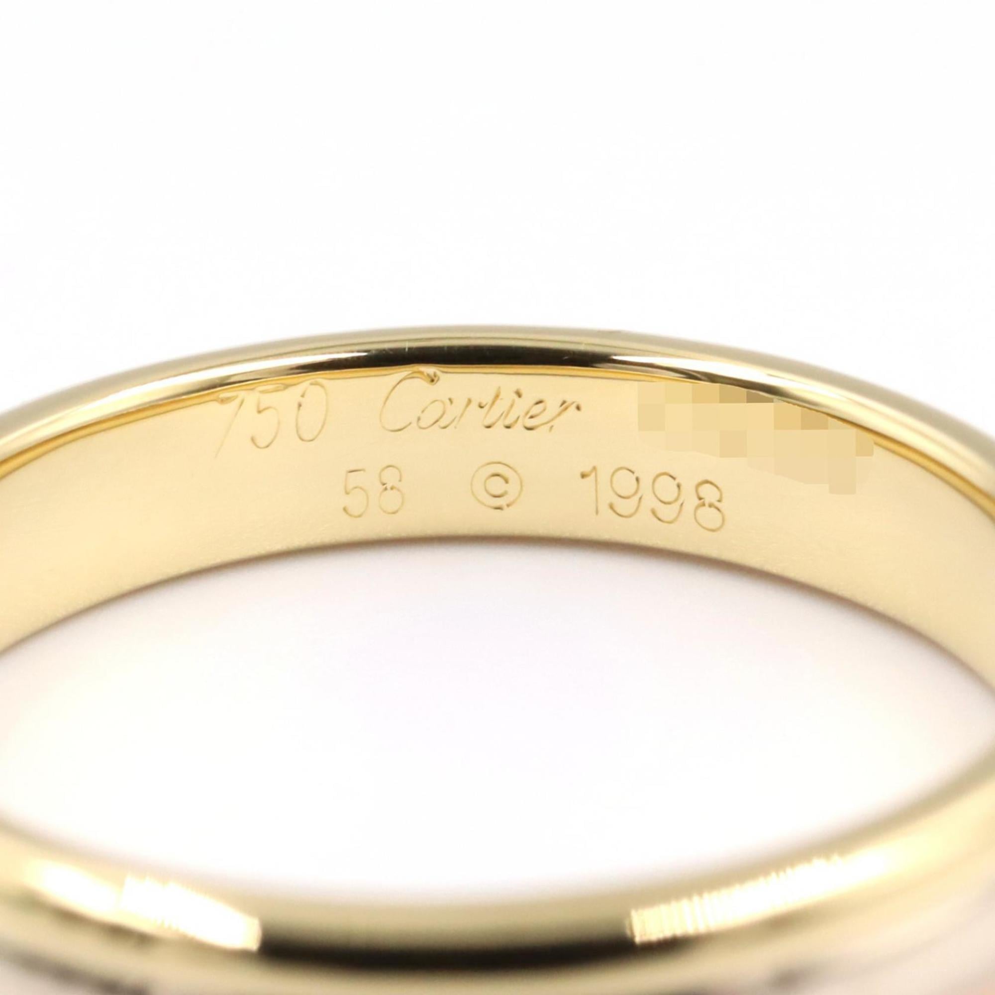 Cartier Yellow Gold (18K) Pink Gold (18K) White Gold (18K) Band Ring (Pre-Owned)