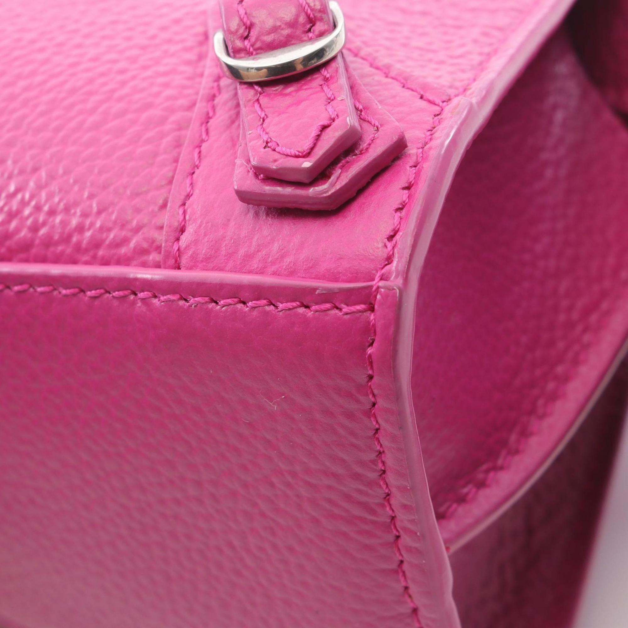 Balenciaga Pink Leather Handbag (Pre-Owned)