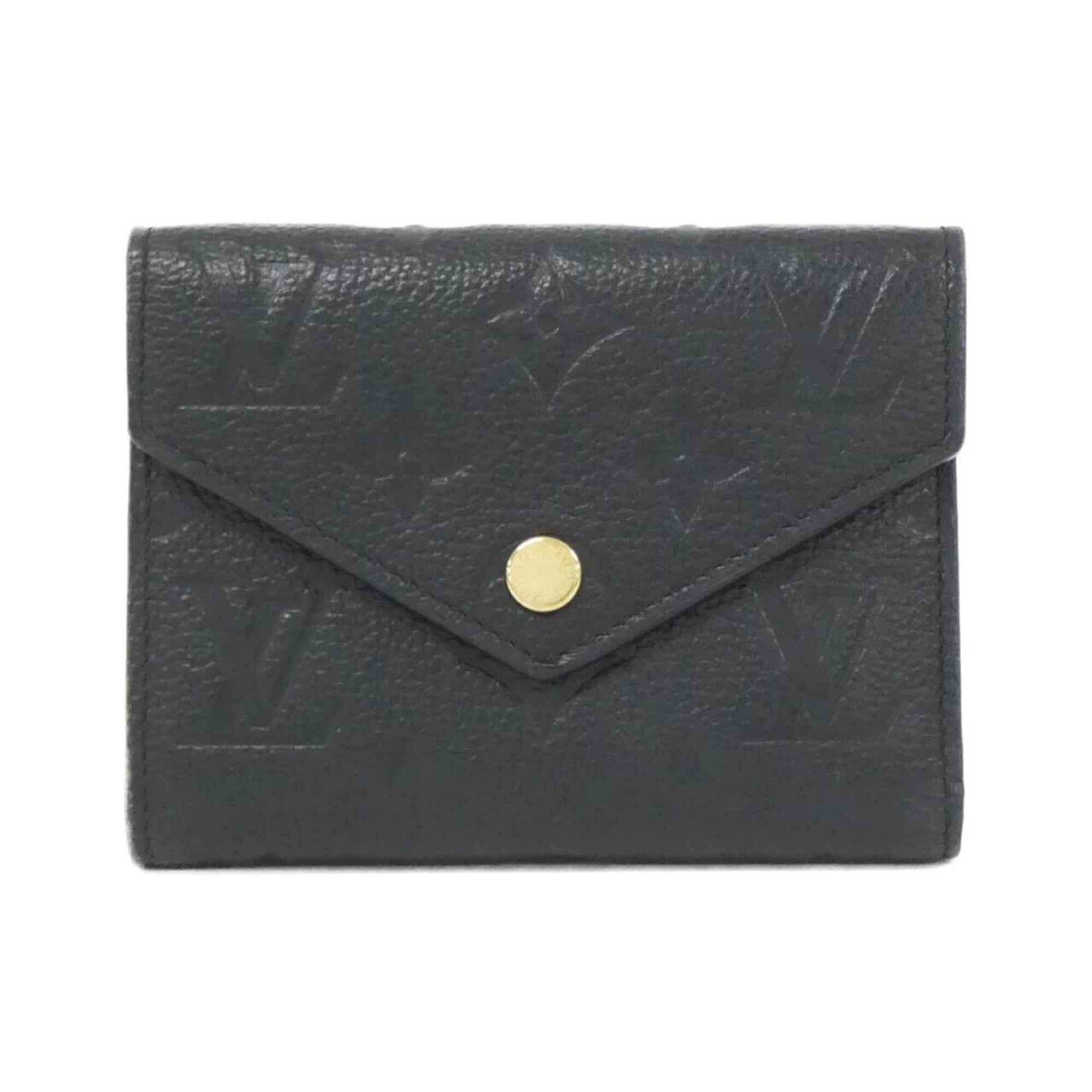 Louis Vuitton Monogram Empreinte Black Monogram Empreinte Wallet (Tri-Fold) (Pre-Owned)