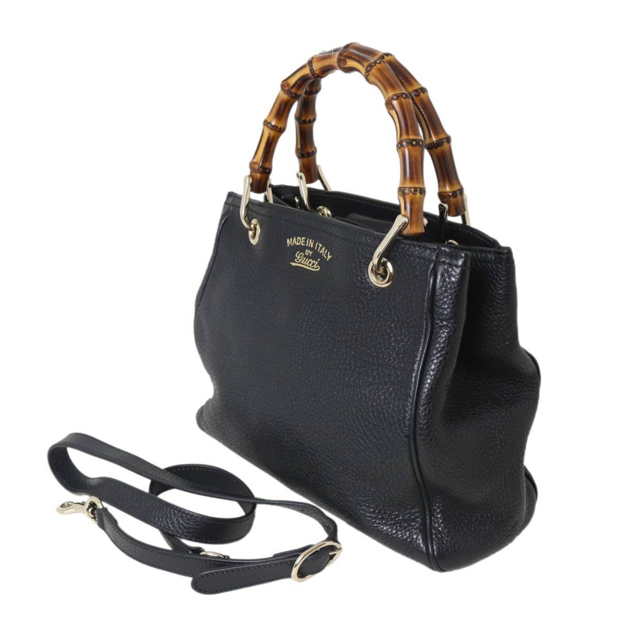 Gucci Black Handbag Shoulder Bag (Pre-Owned)