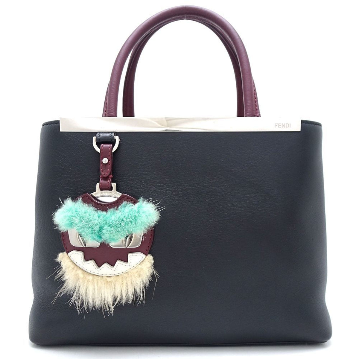 Fendi Black Leather Handbag (Pre-Owned)