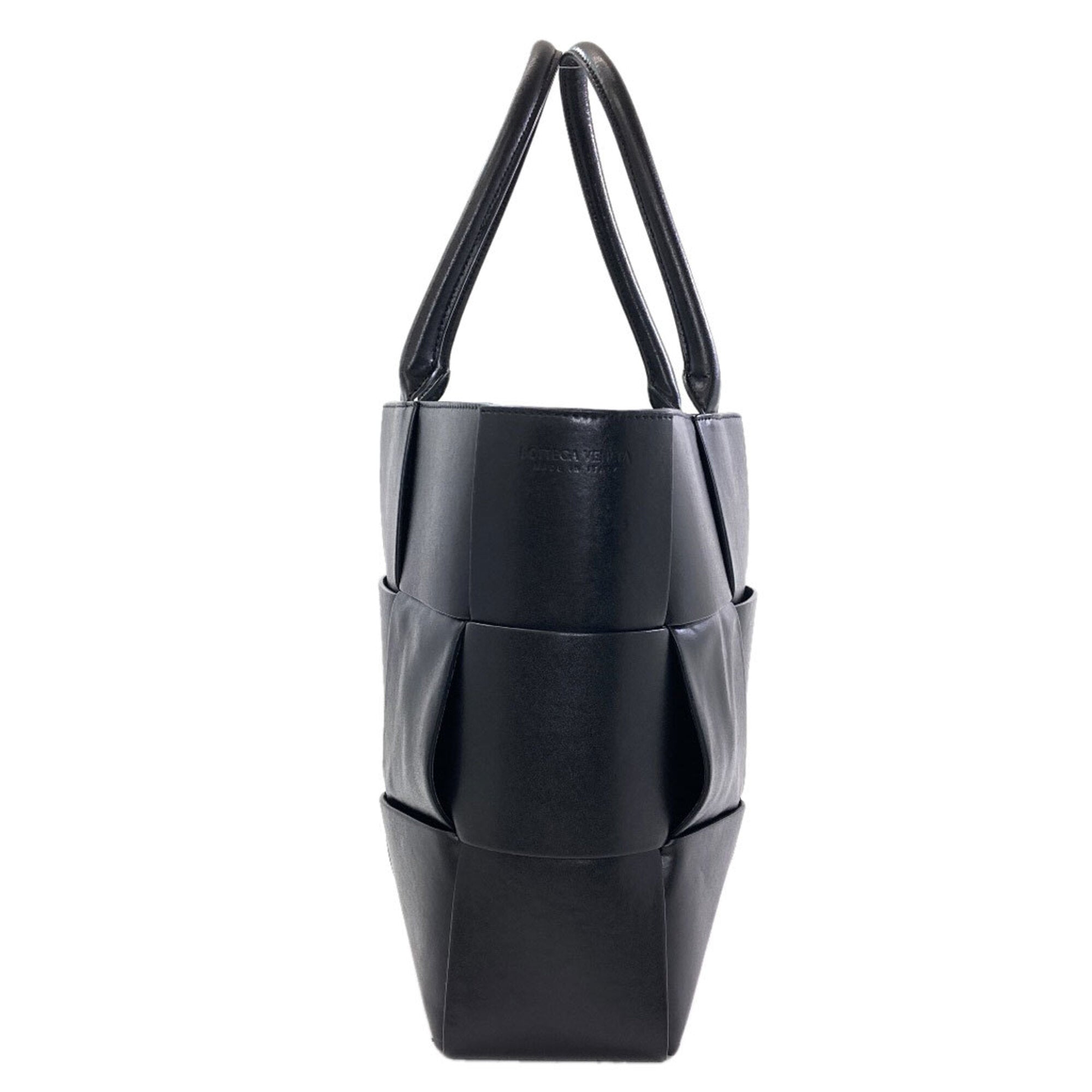 Bottega Veneta Black Leather Tote Bag (Pre-Owned)