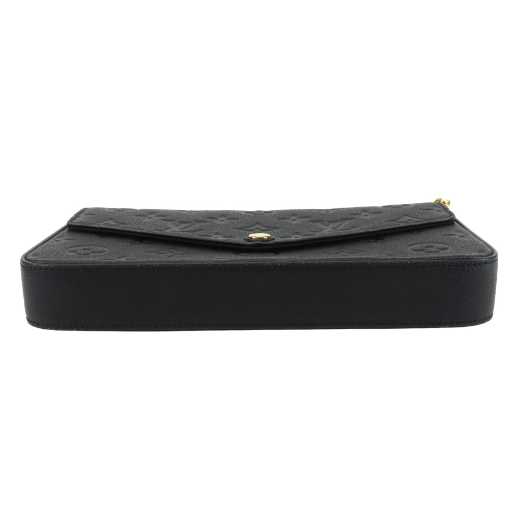 Louis Vuitton Noir Monogram Empreinte Pouch Shoulder Bag (Pre-Owned)