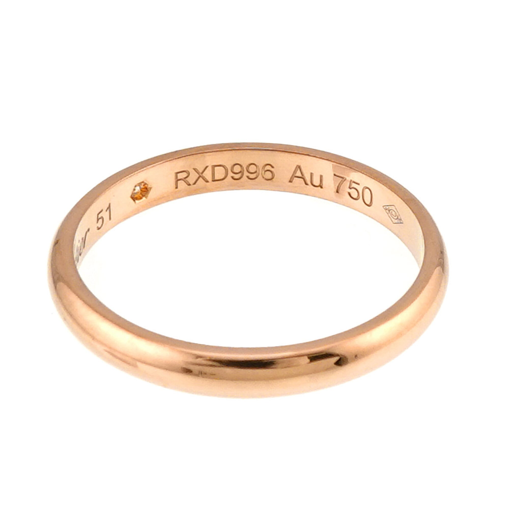 Cartier Pink Gold (18K) Band Ring (Pre-Owned)